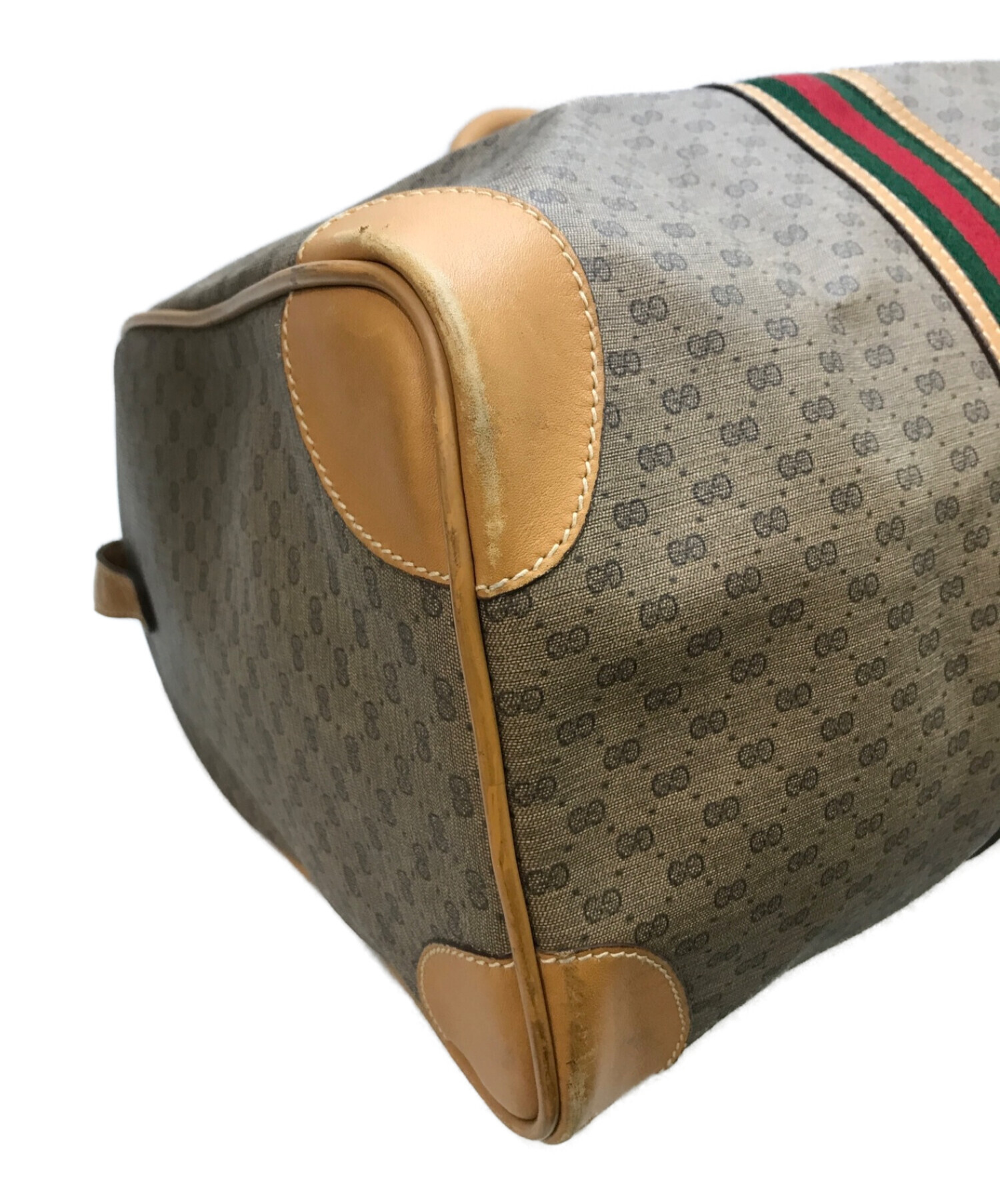 中古・古着通販】GUCCI (グッチ) シェリーラインボストンバッグ ベージュ｜ブランド・古着通販 トレファク公式【TREFAC  FASHION】スマホサイト