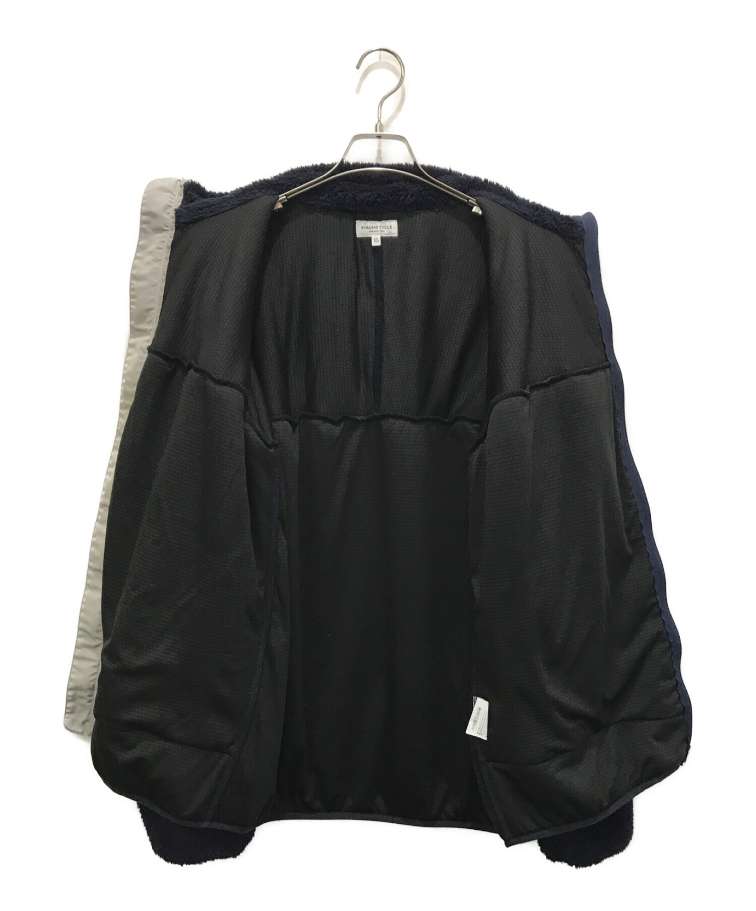木梨サイクル (キナシサイクル) ボアジャケット ネイビー サイズ:XL