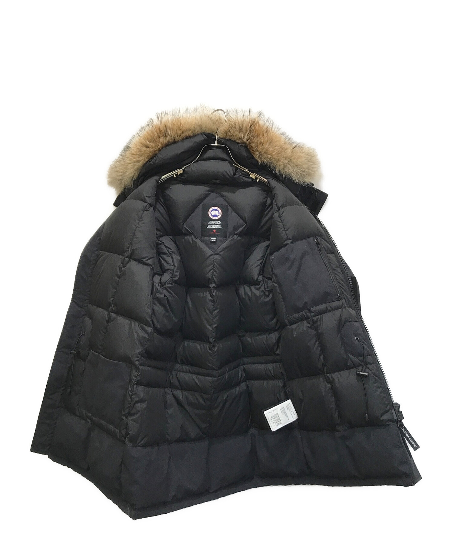 中古・古着通販】CANADA GOOSE (カナダグース) LANGFORD PARKA FUSION FIT ブラック サイズ:M｜ブランド・古着通販  トレファク公式【TREFAC FASHION】スマホサイト