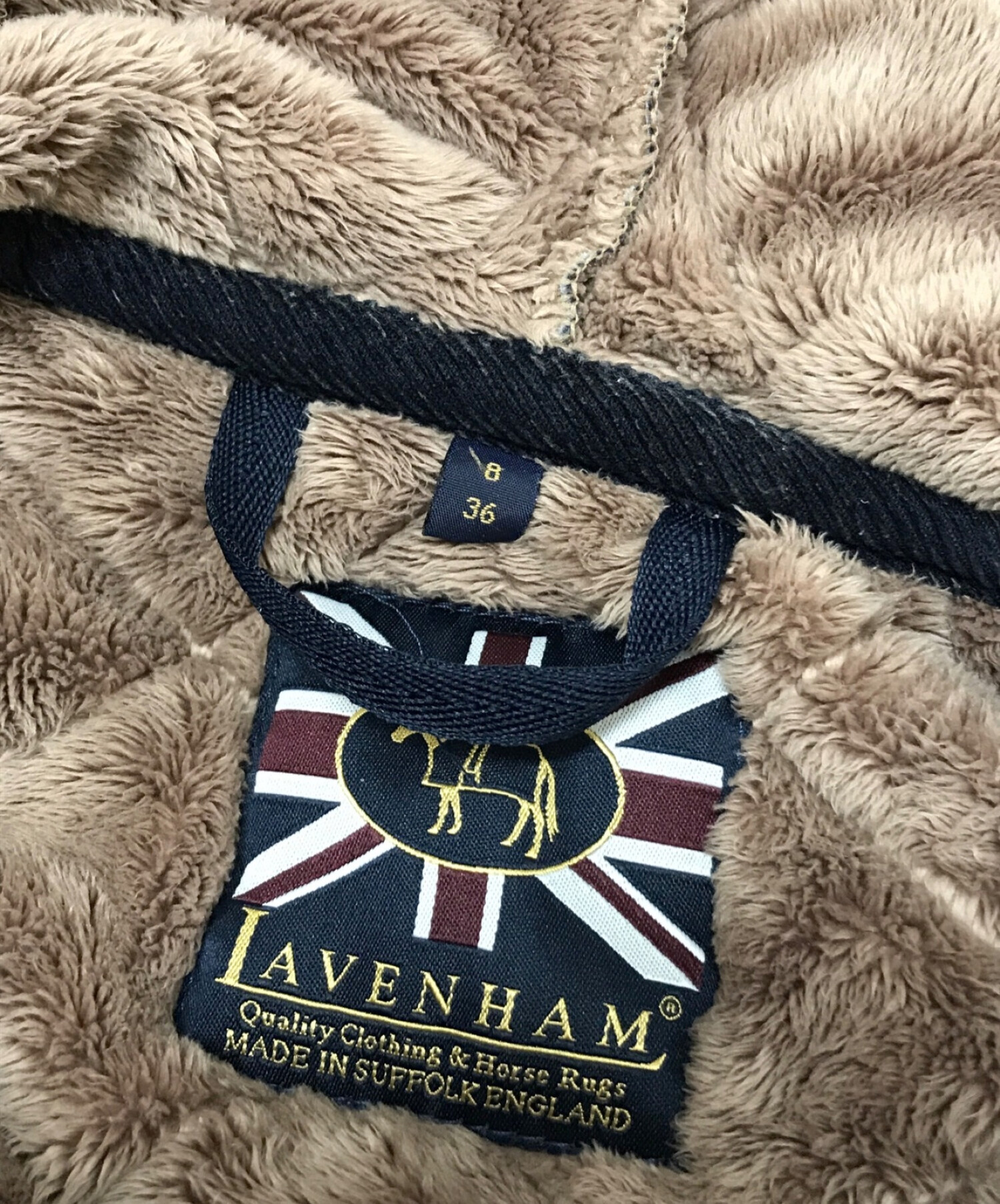 中古・古着通販】LAVENHAM (ラベンハム) キルティングコート ネイビー