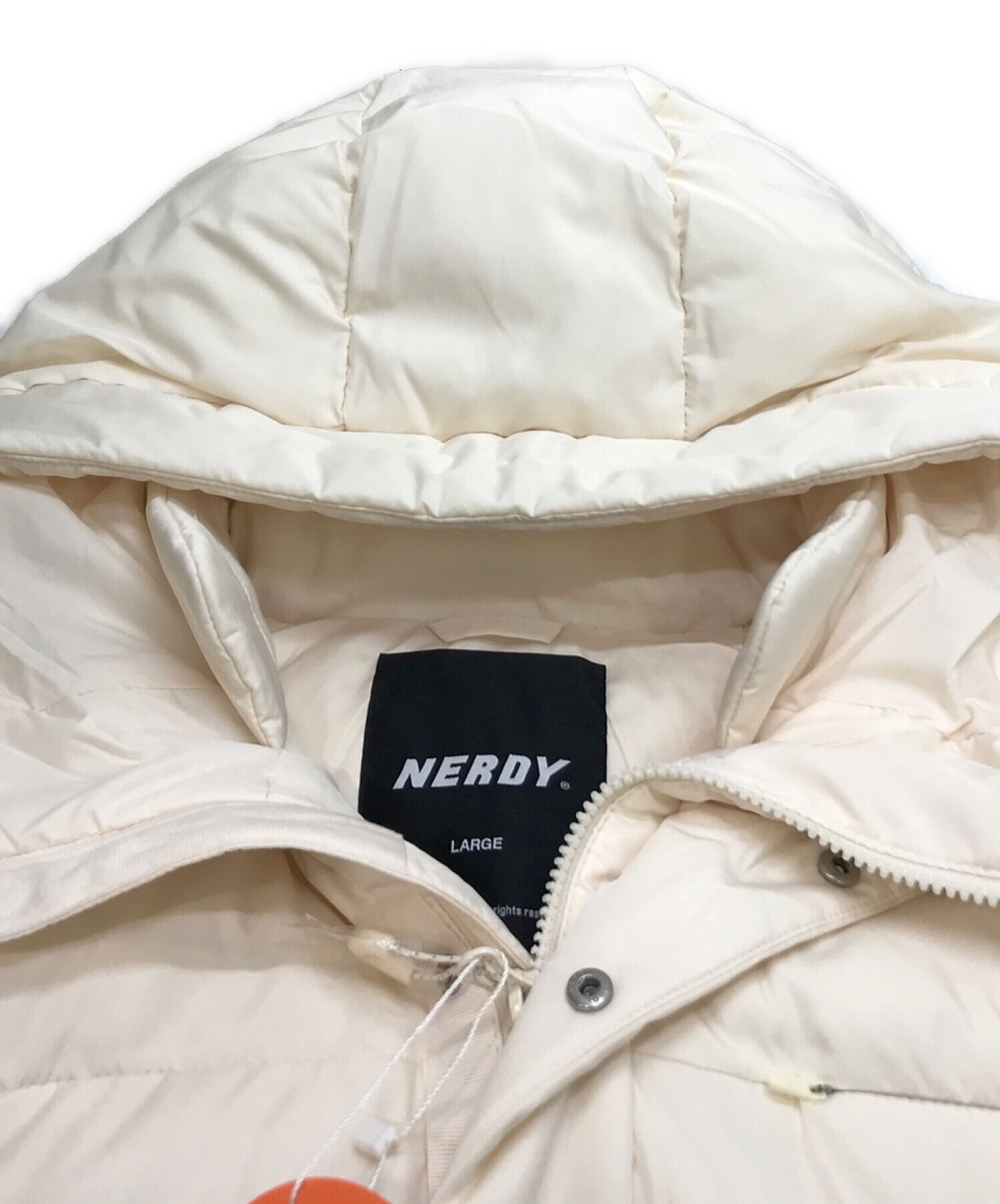 中古・古着通販】NERDY (ノルディ) ダウンコート ベージュ サイズ:Ｌ