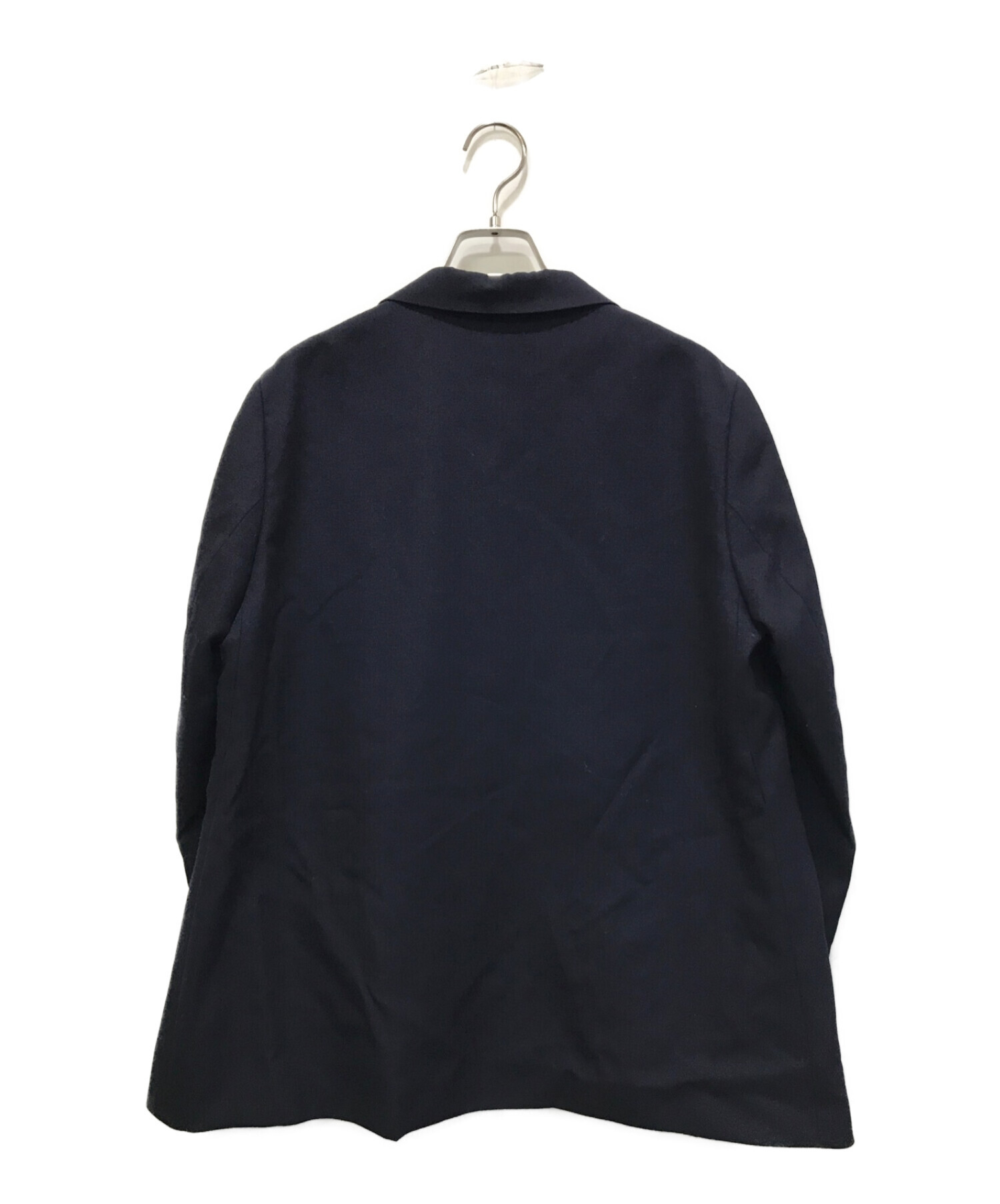 FUMITO GANRYU (フミトガンリュウ) ウールテーラードジャケット ネイビー サイズ:1