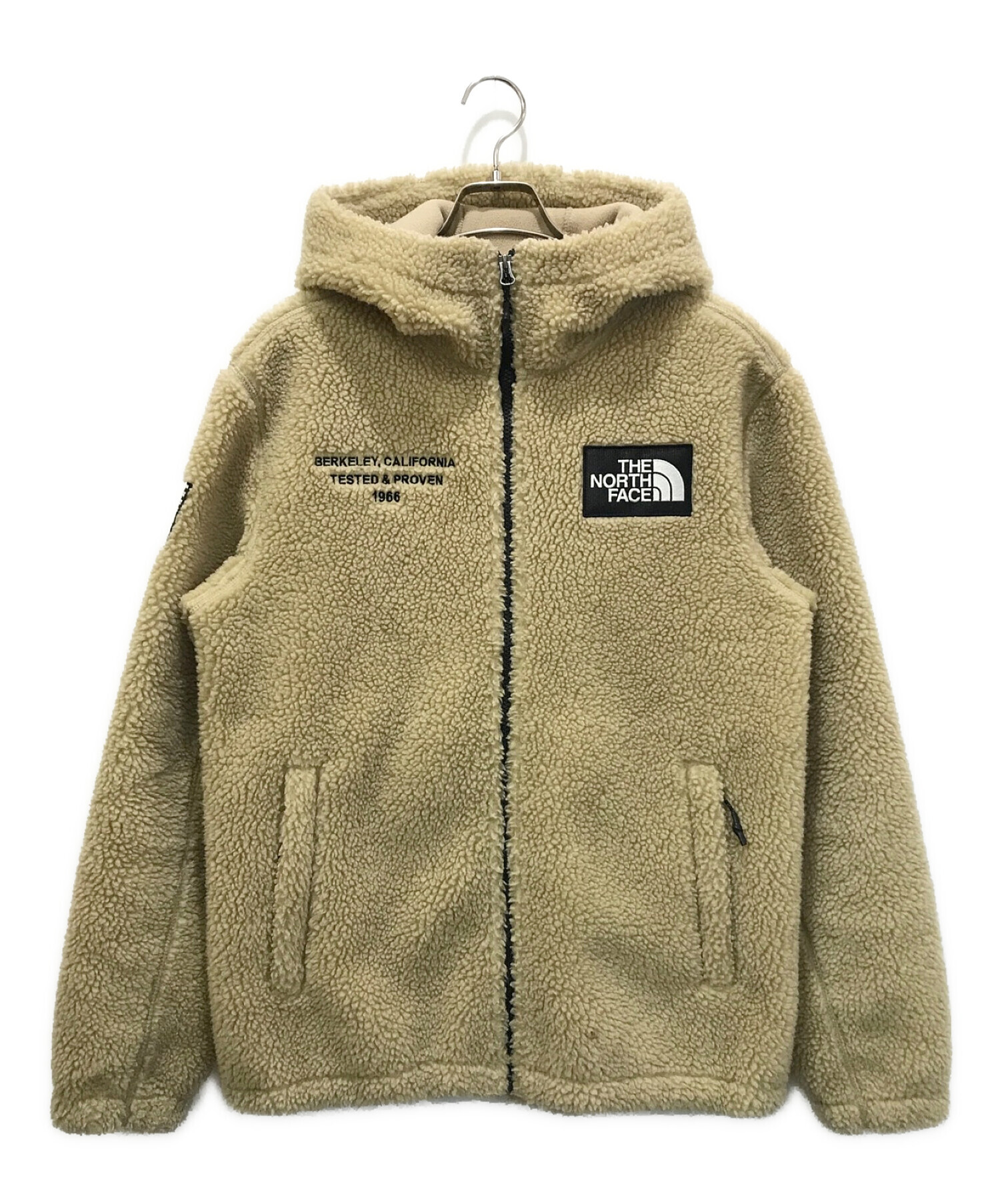 THE NORTH FACE (ザ ノース フェイス) WHITE LABEL SNOW CITY FLEECE HOODIE ベージュ サイズ:L