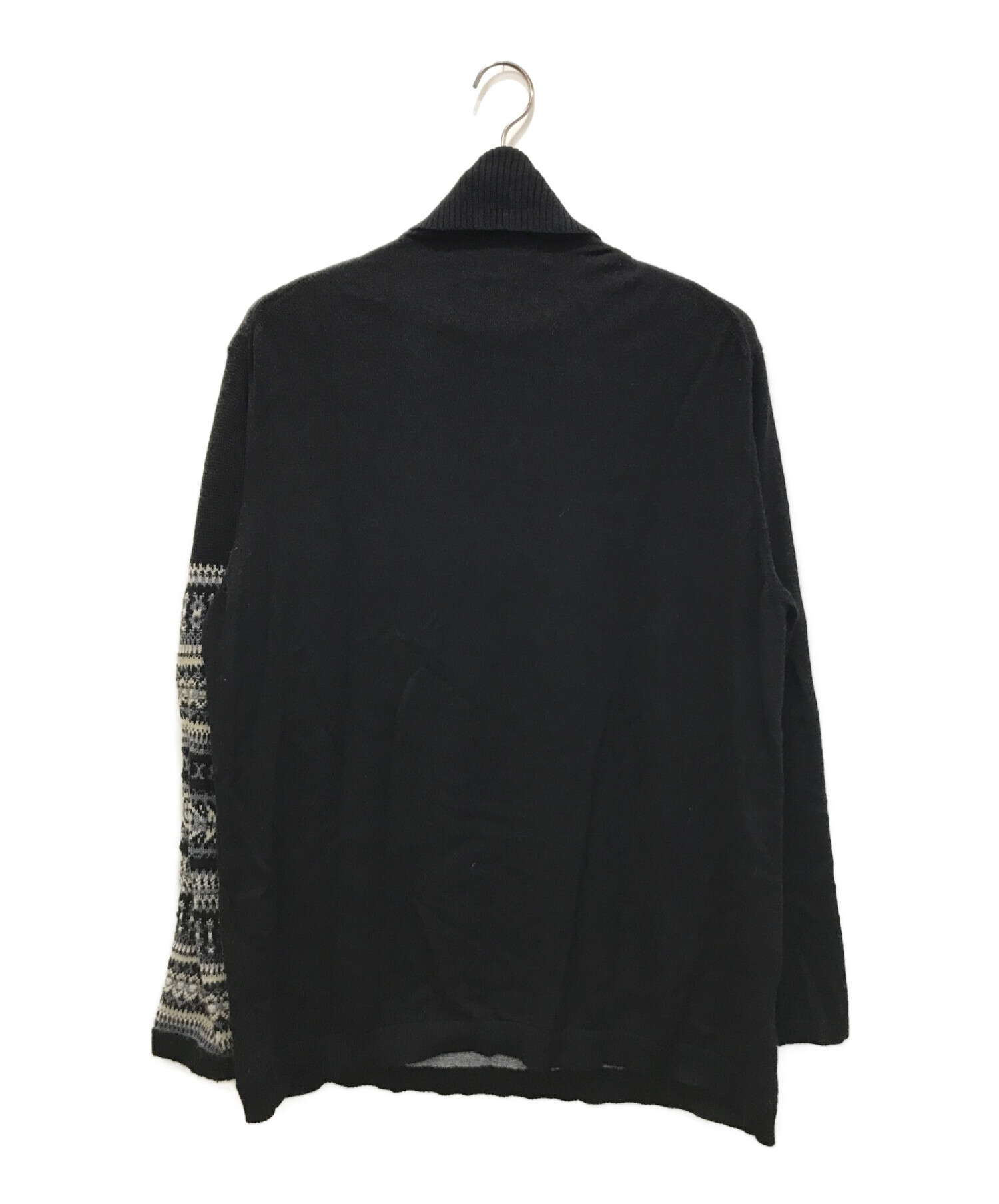 中古・古着通販】BLACK Scandal Yohji Yamamoto (ブラックスキャンダルヨウジヤマモト) FEMALE CONVICT/DEN  OF BEAST HIGH NECK KNIT ブラック サイズ:3｜ブランド・古着通販 トレファク公式【TREFAC FASHION】スマホサイト