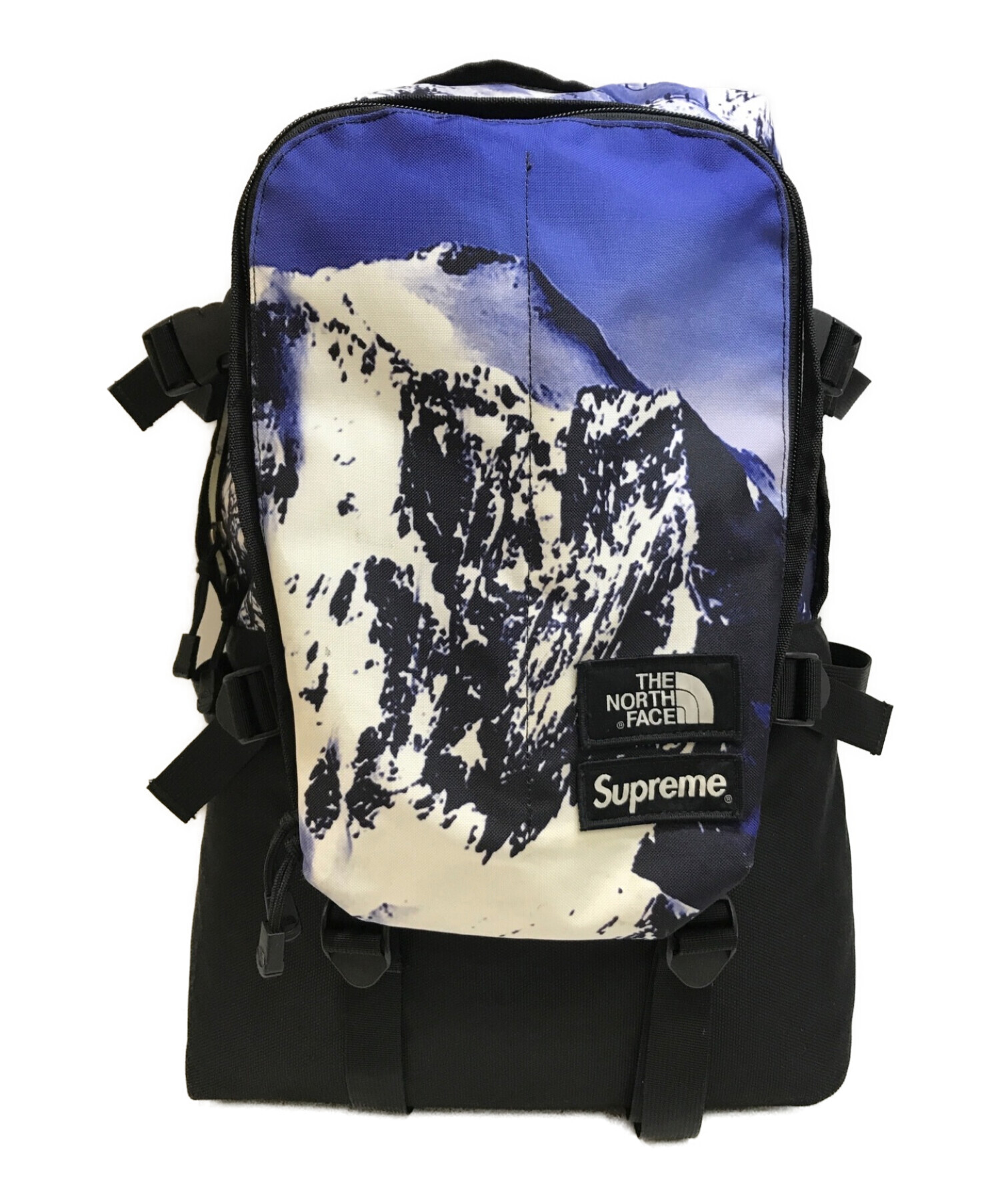 Supreme (シュプリーム) THE NORTH FACE (ザ ノース フェイス) MOUNTAIN EXPEDITION BACKPACK  ブルー×ブラック