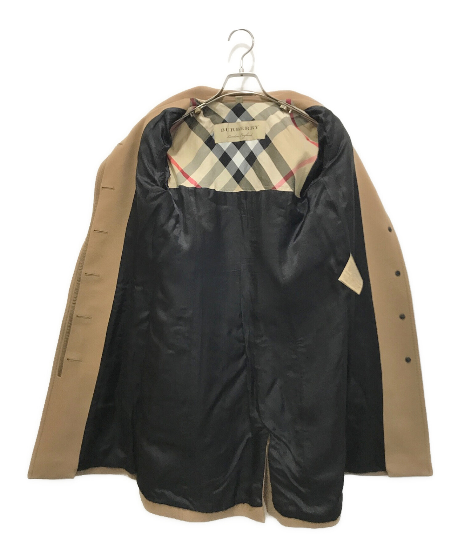 中古・古着通販】BURBERRY (バーバリー) カシミヤ混ウールコート ブラウン サイズ:UK6｜ブランド・古着通販 トレファク公式【TREFAC  FASHION】スマホサイト