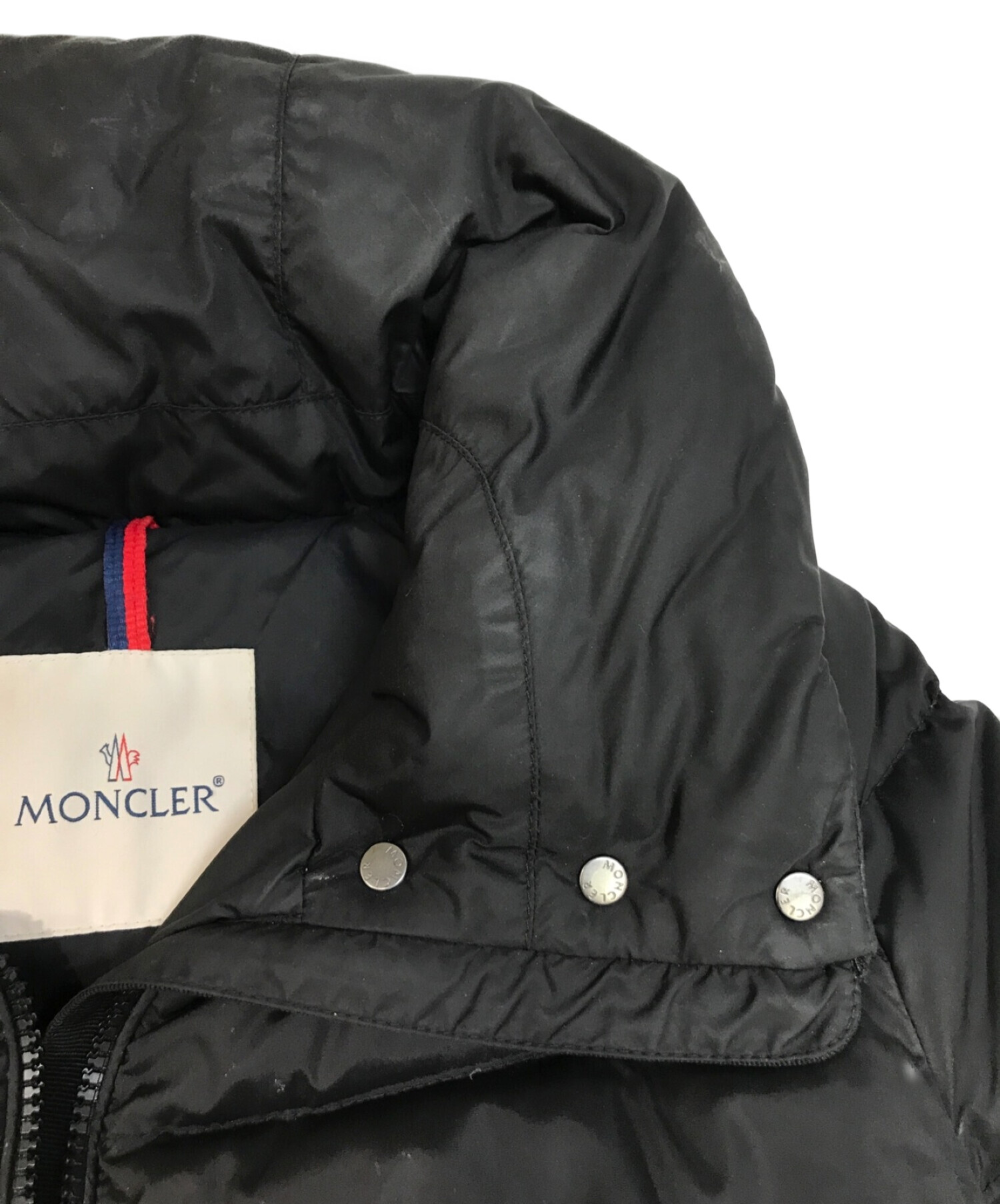 中古・古着通販】MONCLER (モンクレール) FLAMMETTE GIUBBOTTO ダウンコート ブラック サイズ:00｜ブランド・古着通販  トレファク公式【TREFAC FASHION】スマホサイト