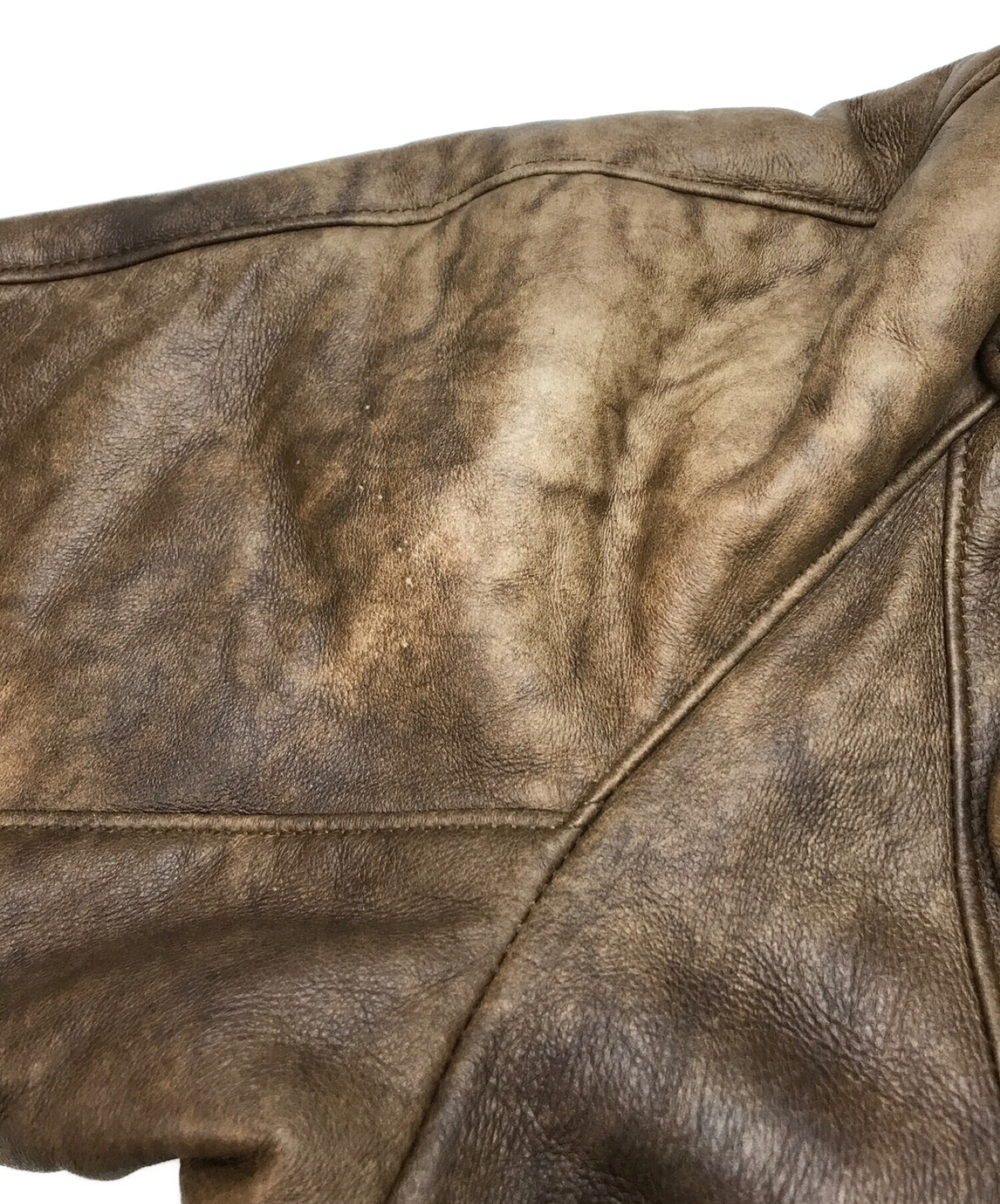 中古・古着通販】ORIGINAL SPANISH SHEARLING. (オリジナルスパニッシュシェアリング) スパニッシュムートンコート ブラウン  サイズ:不明（実寸参照）｜ブランド・古着通販 トレファク公式【TREFAC FASHION】スマホサイト