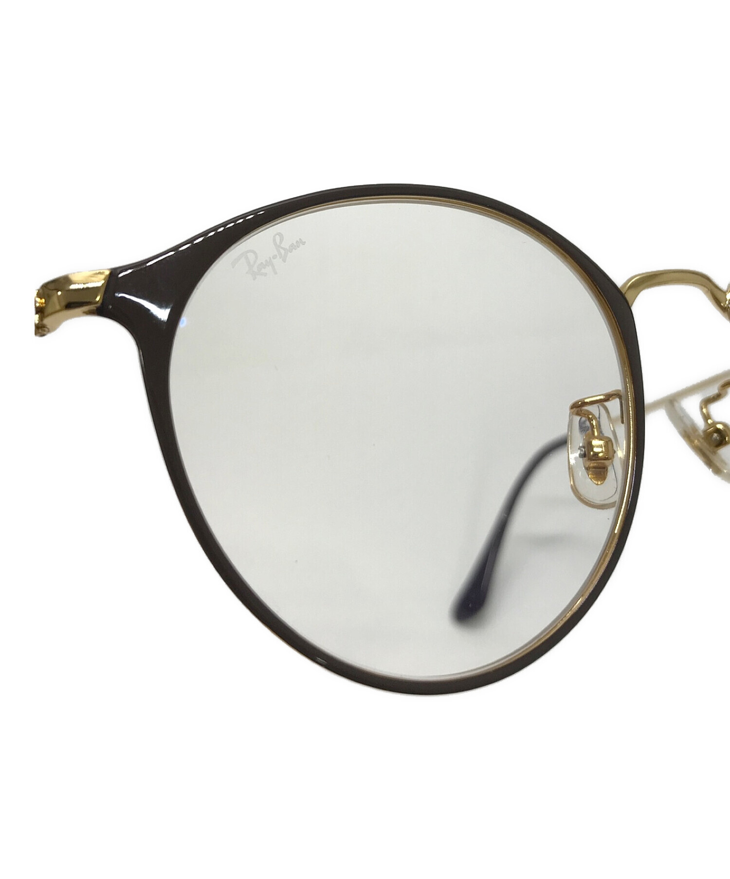 RAY-BAN (レイバン) RB6378 OPTICS 伊達眼鏡 ブラウン サイズ:51◻︎21