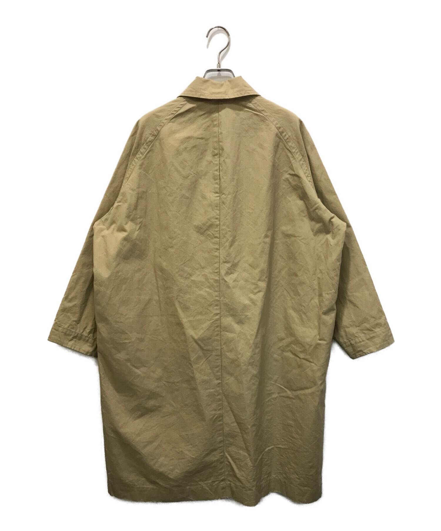 【中古・古着通販】CASEY CASEY (ケーシーケーシー) OLIVER COAT ベージュ サイズ:S｜ブランド・古着通販  トレファク公式【TREFAC FASHION】スマホサイト