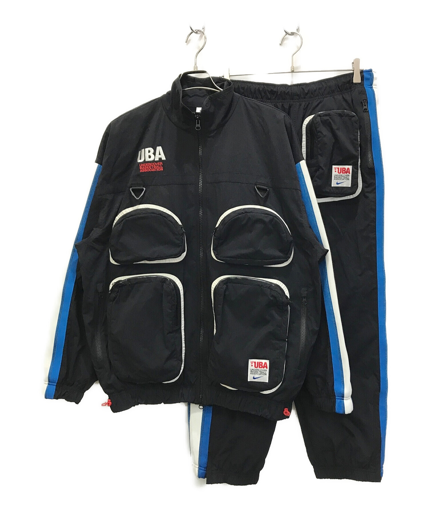 NIKE (ナイキ) UNDERCOVER (アンダーカバー) Track suit ブラック サイズ:L