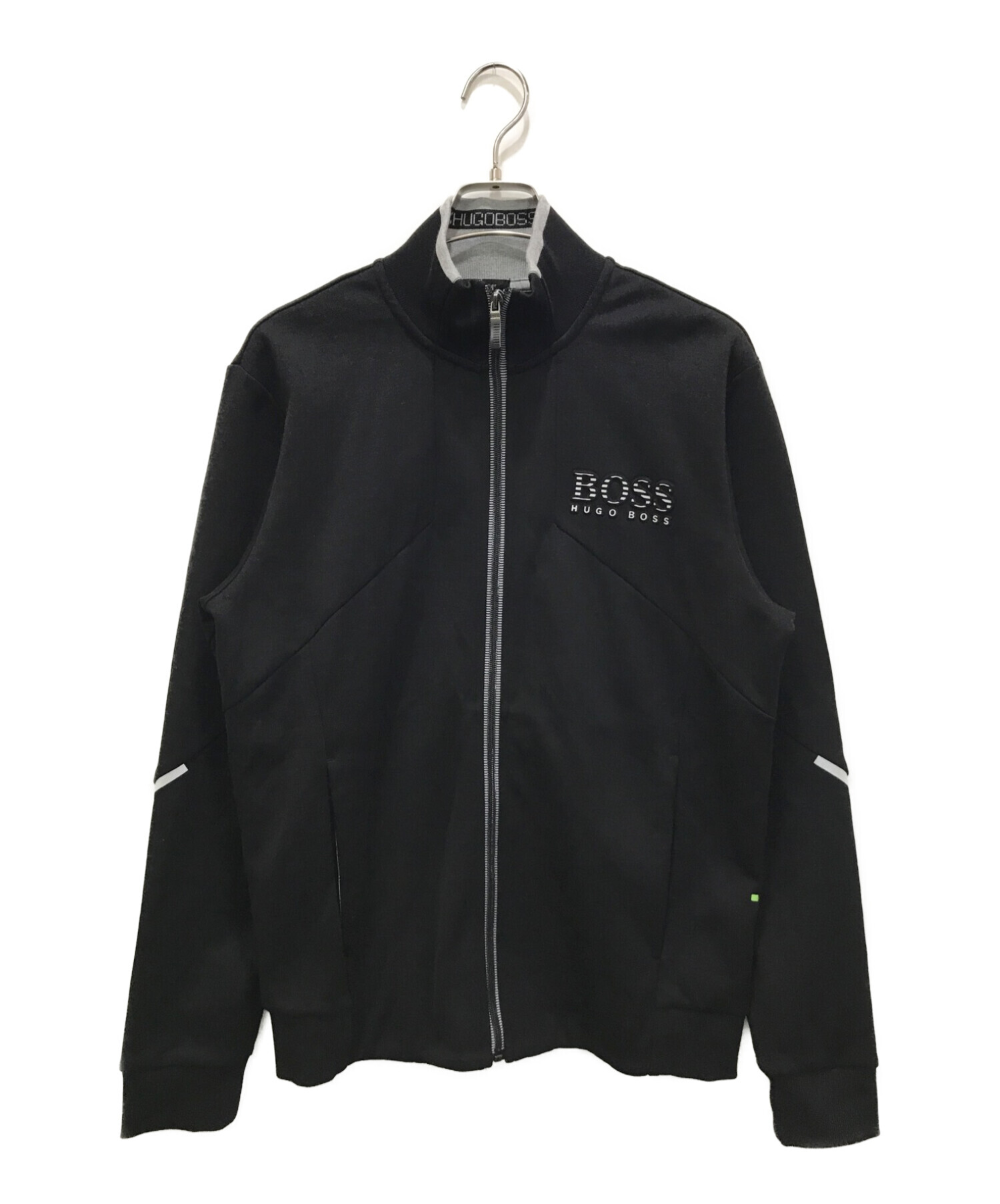 HUGO BOSS (ヒューゴ ボス) ジップアップジャケット ブラック サイズ:M