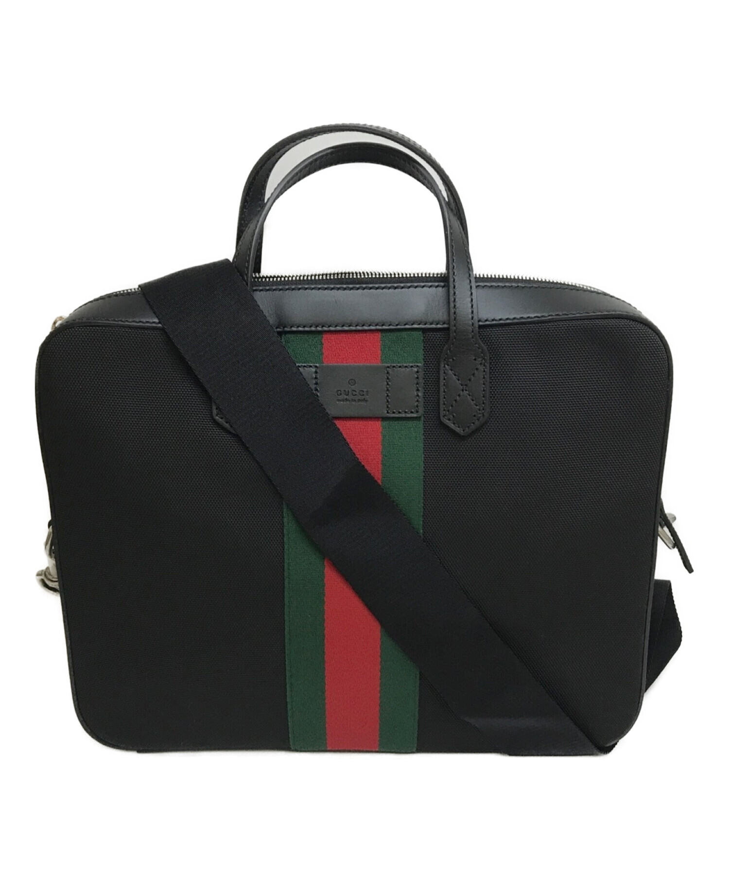 GUCCI (グッチ) 2WAYブリーフケース ブラック