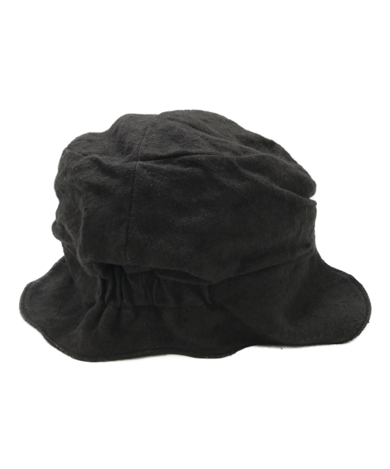 cauda cap サイズ2 black(リネン)linen - mypantum.com