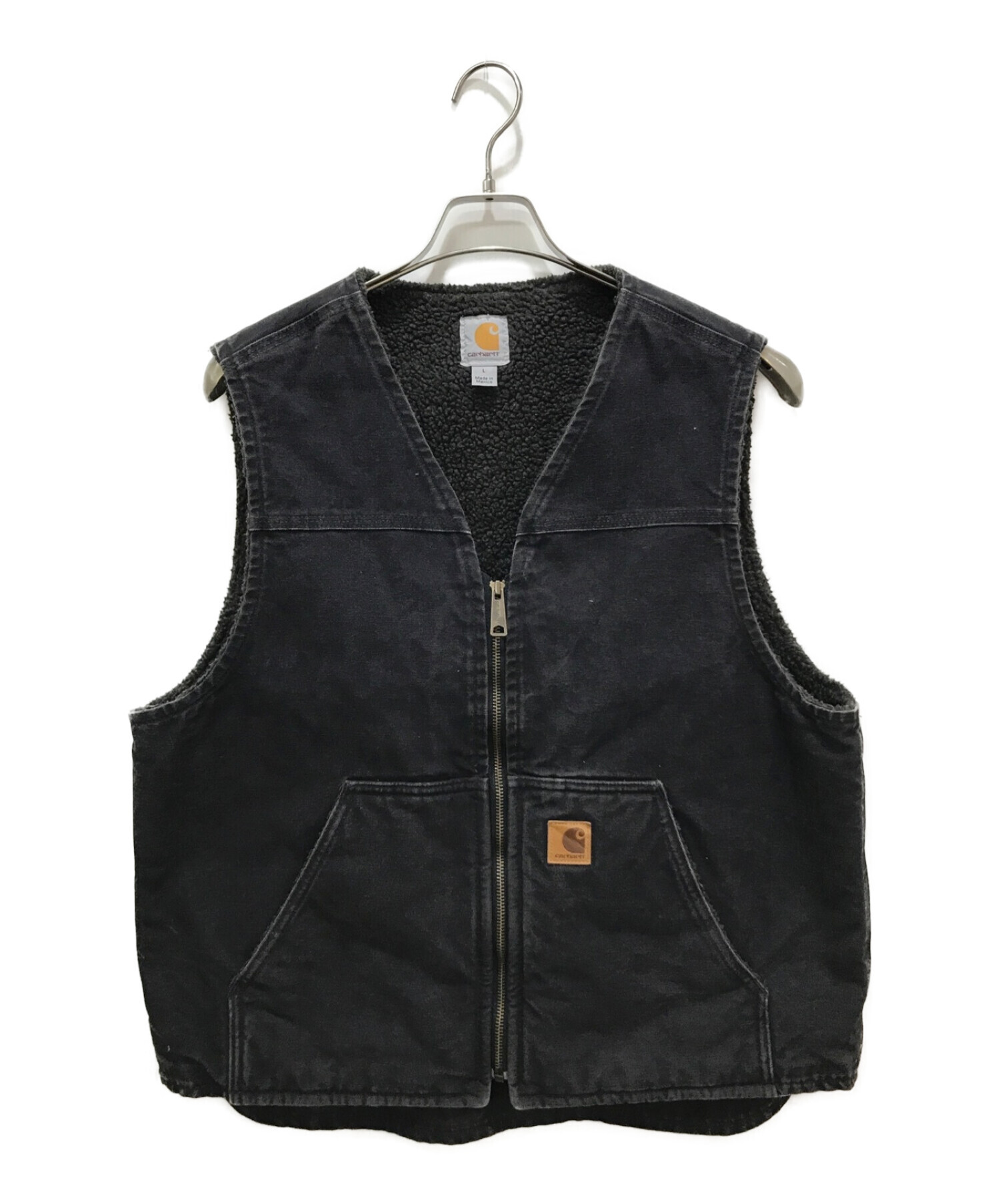 中古・古着通販】CarHartt (カーハート) SANDSTONE RUGGED VEST SHERPA