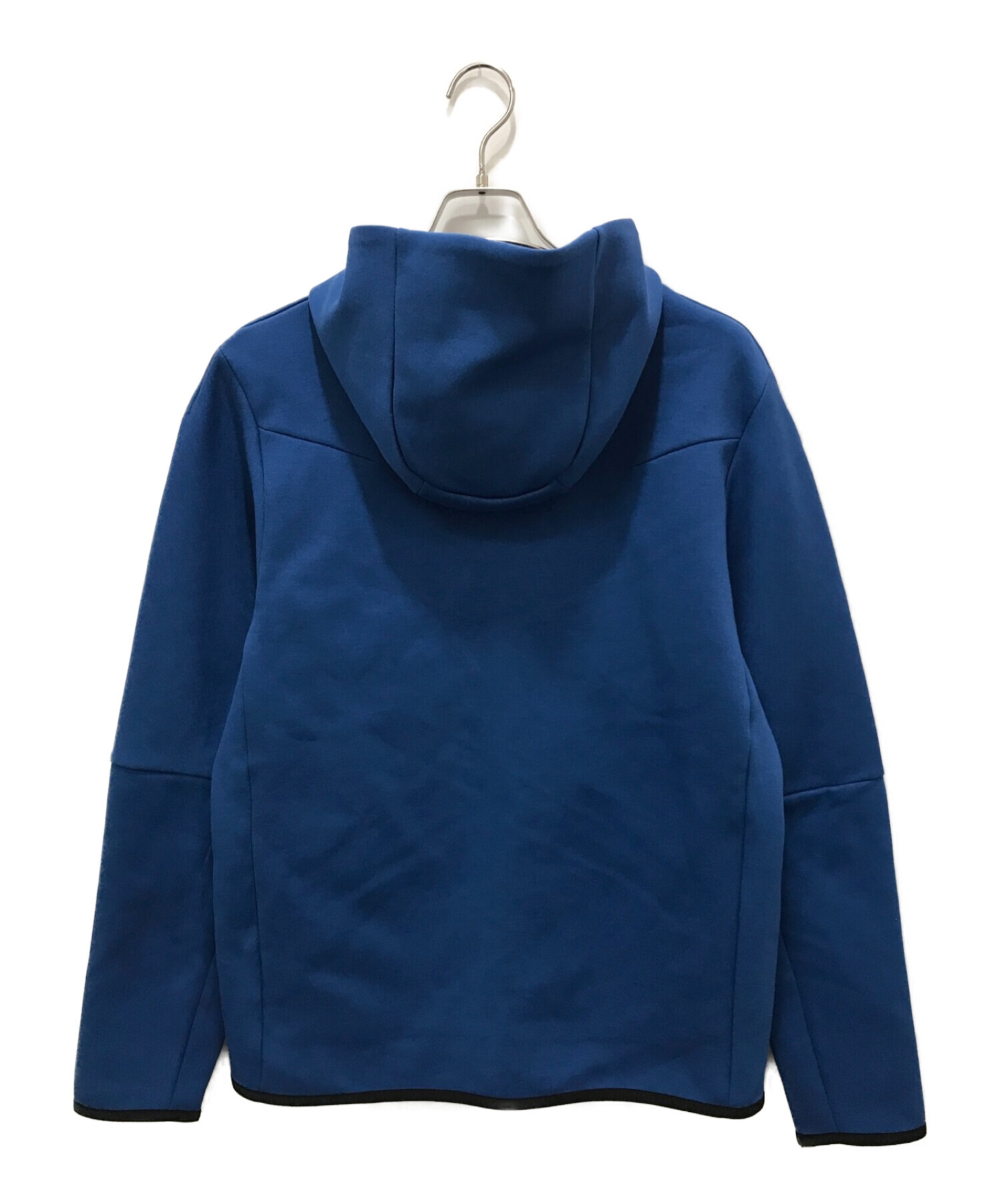 NIKE (ナイキ) テックフリースフーディ NSW TCH FLC HOODIE FZ WR ブルー サイズ:L 未使用品