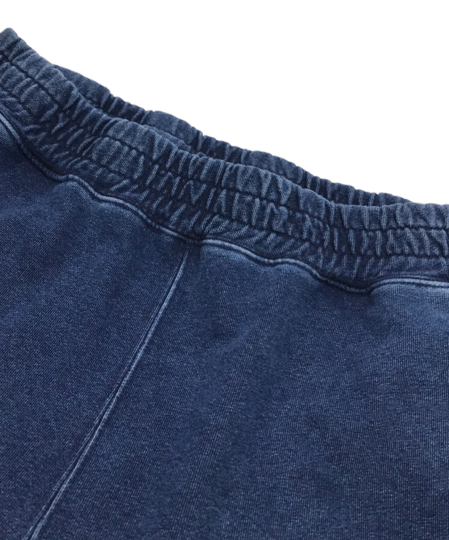 A BATHING APE (アベイシングエイプ) A RISING BAPE MILITARY INDIGO SWEAT PANTS インディゴ  サイズ:L