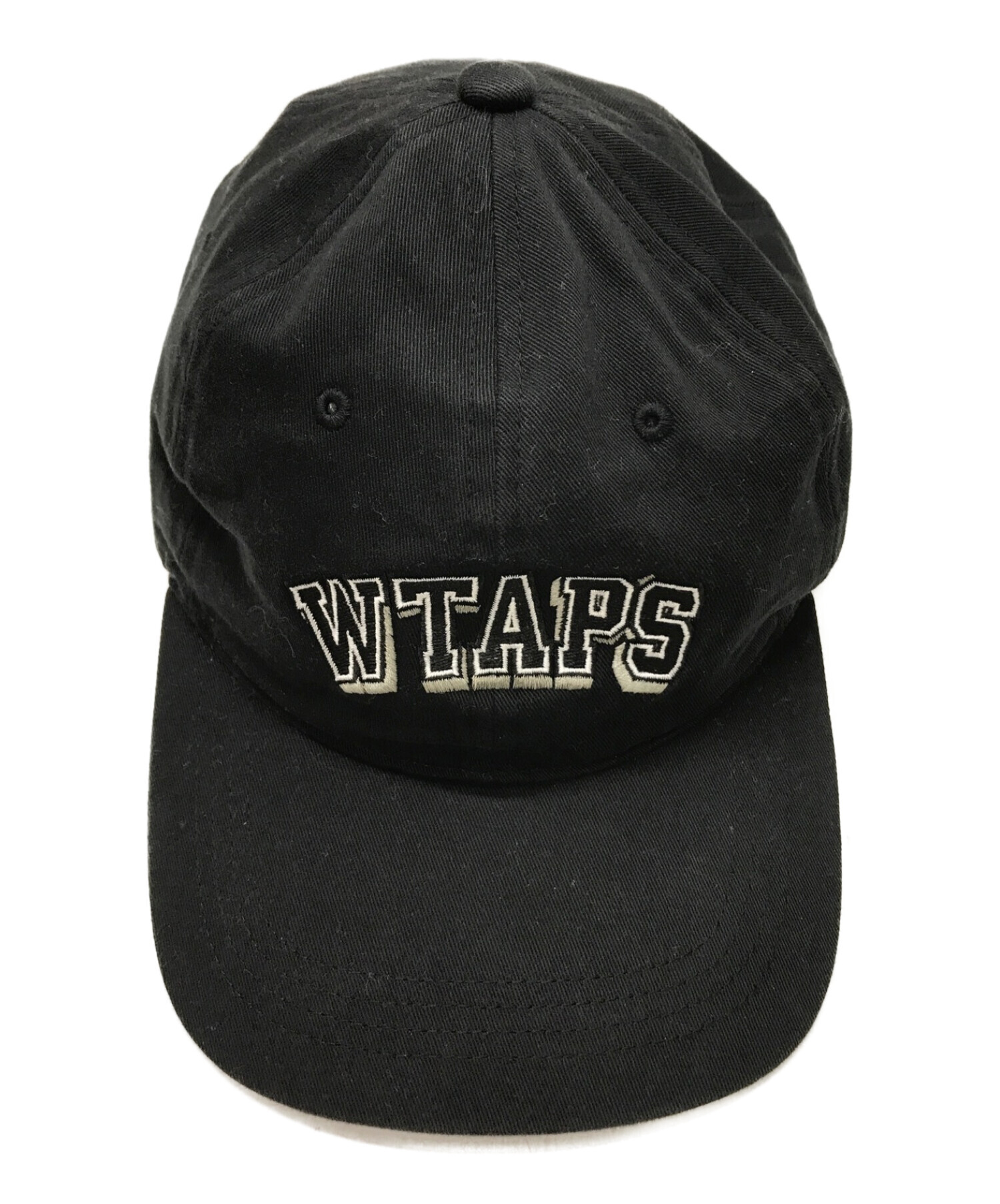 WTAPS (ダブルタップス) 20SS COTTON TWILL CAP キャップ ブラック サイズ:X 00