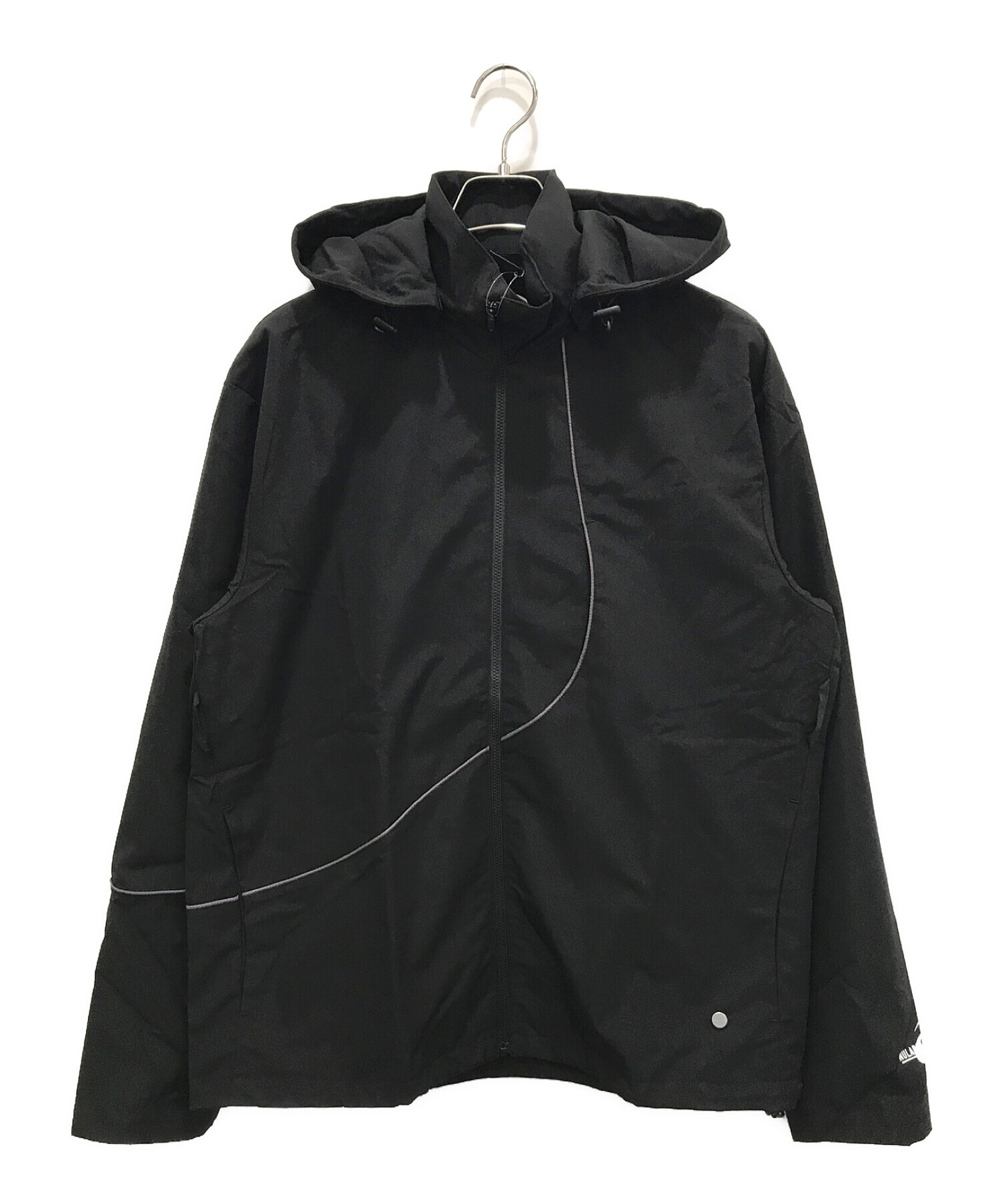 asics (アシックス) nulabel (ニューレーベル) WOVEN JACKET（ウーブンジャケット） ブラック サイズ:M 未使用品