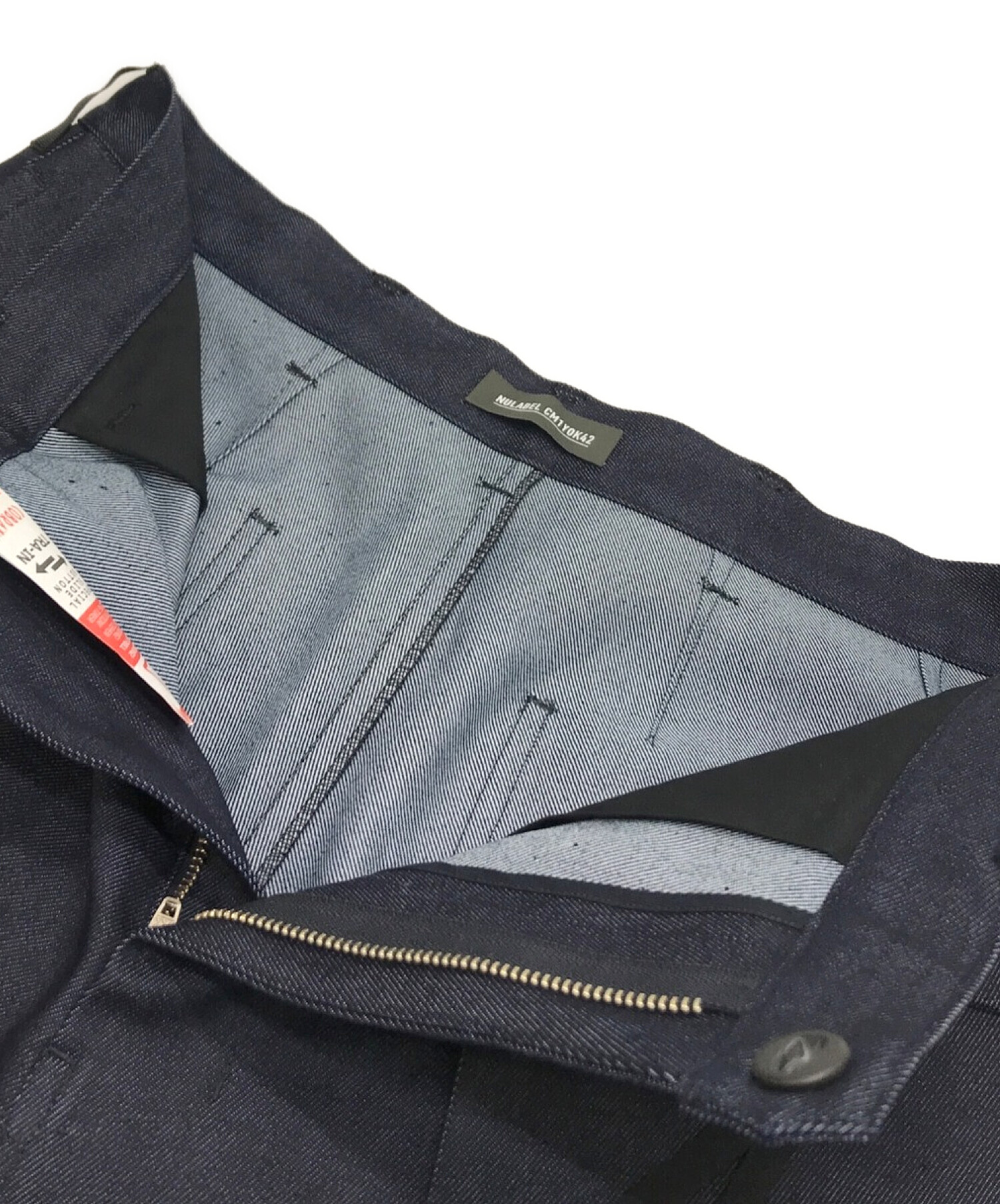 中古・古着通販】nulabel (ニューレーベル) WORK DENIM TROUSERS インディゴ サイズ:M 未使用品｜ブランド・古着通販  トレファク公式【TREFAC FASHION】スマホサイト