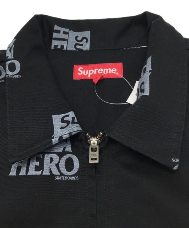 SUPREME (シュプリーム) ANTIHERO (アンタイヒーロー) Work Jacket（ワークジャケット） ブラック サイズ:L 未使用品