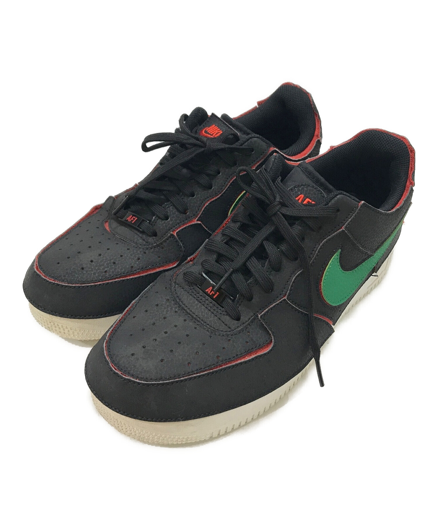 中古・古着通販】NIKE (ナイキ) Air Force 1 Low 1/1 Black Chile Red ...