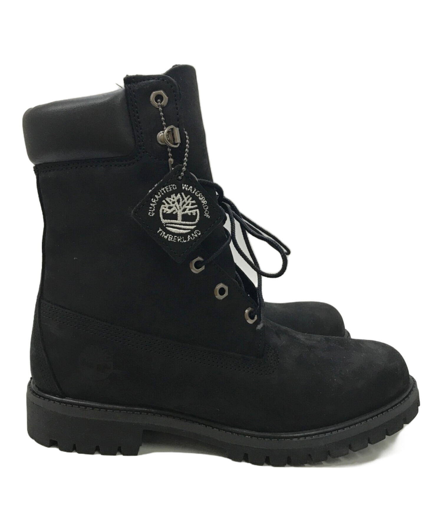 Timberland (ティンバーランド) 24karats (トゥエンティーフォーカラッツ) コラボ 8インチブーツ ブラック サイズ:26