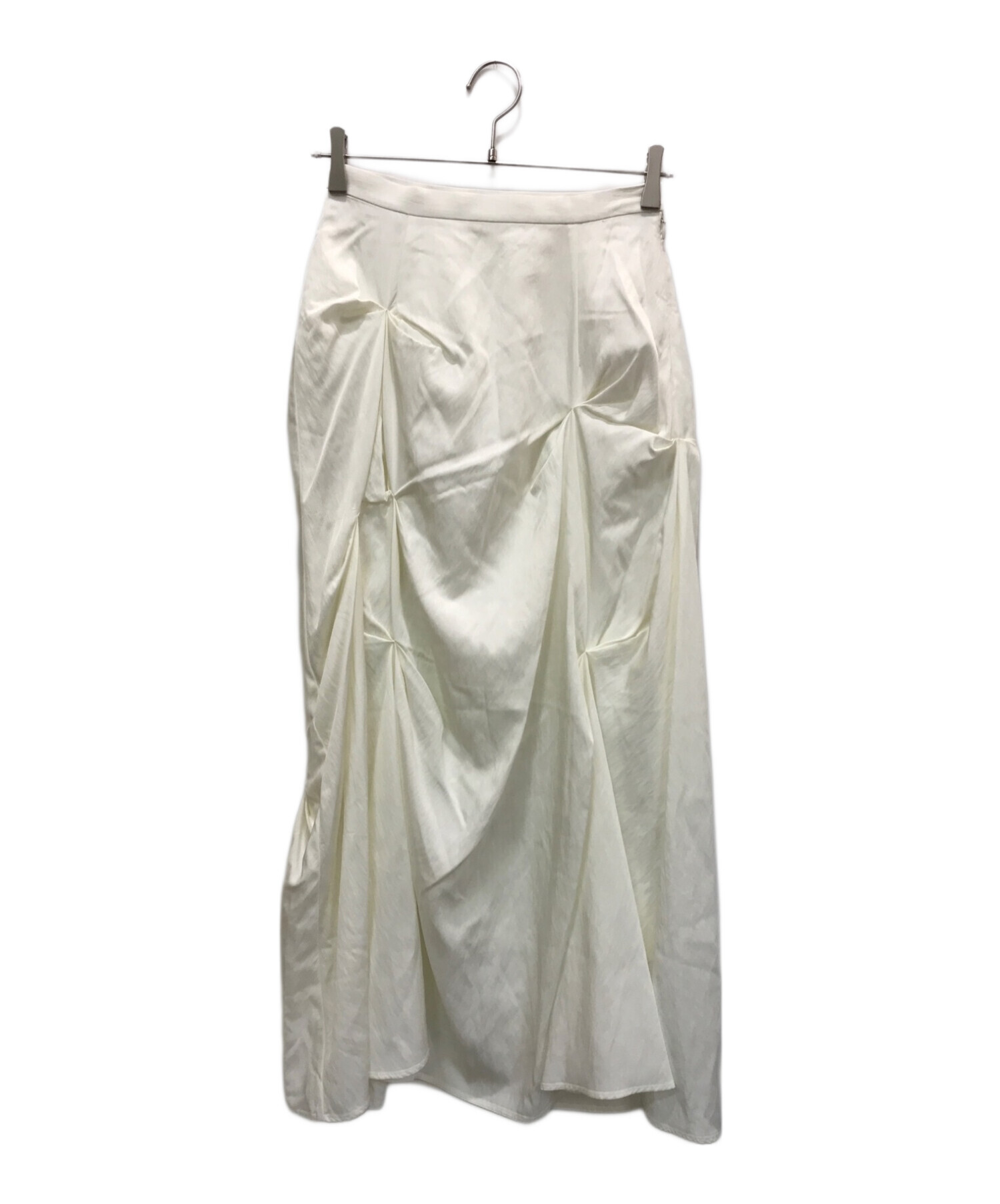 JOSE MOON (ジョゼムーン) RANDOM DRAPE SKIRT ベージュ サイズ:38 未使用品