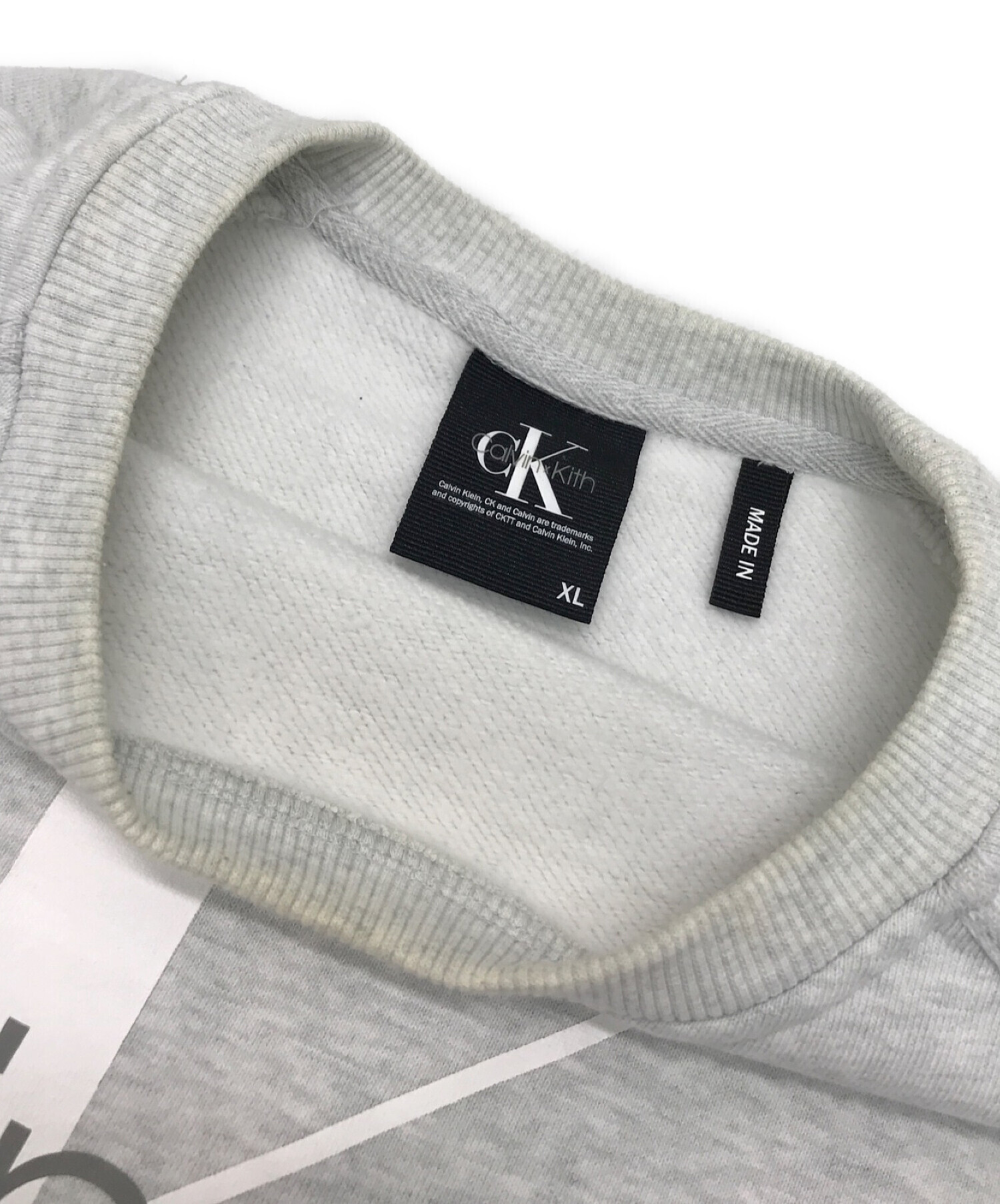 Calvin Klein (カルバンクライン) KITH (キス) KITH × Calvin Klein グレー サイズ:XL