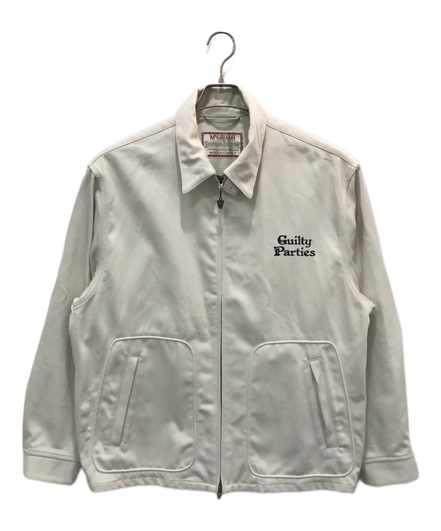 中古・古着通販】McGREGOR (マクレガー) WACKO MARIA (ワコマリア) DRIZZLER JACKET -A- TYPE 2  アイボリー サイズ:M｜ブランド・古着通販 トレファク公式【TREFAC FASHION】スマホサイト