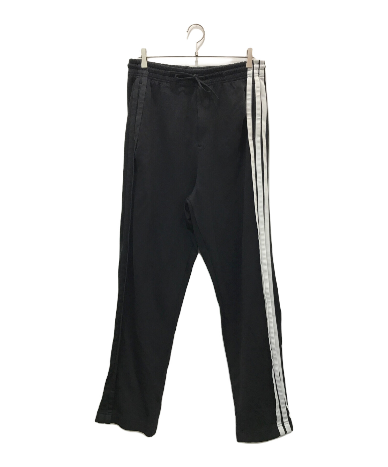 Y-3 (ワイスリー) adidas (アディダス) YOHJI YAMAMOTO (ヨウジヤマモト) 3-Stripes Selvedge Wide  Pants ブラック サイズ:M