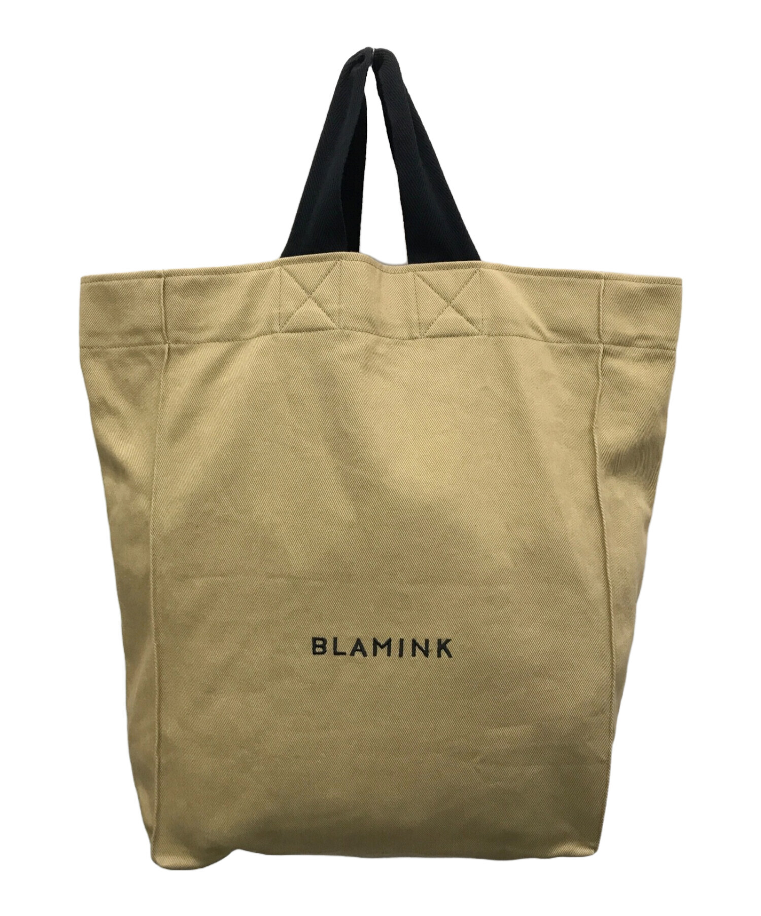 BLAMINK (ブラミンク) キャンバストートバッグ ベージュ