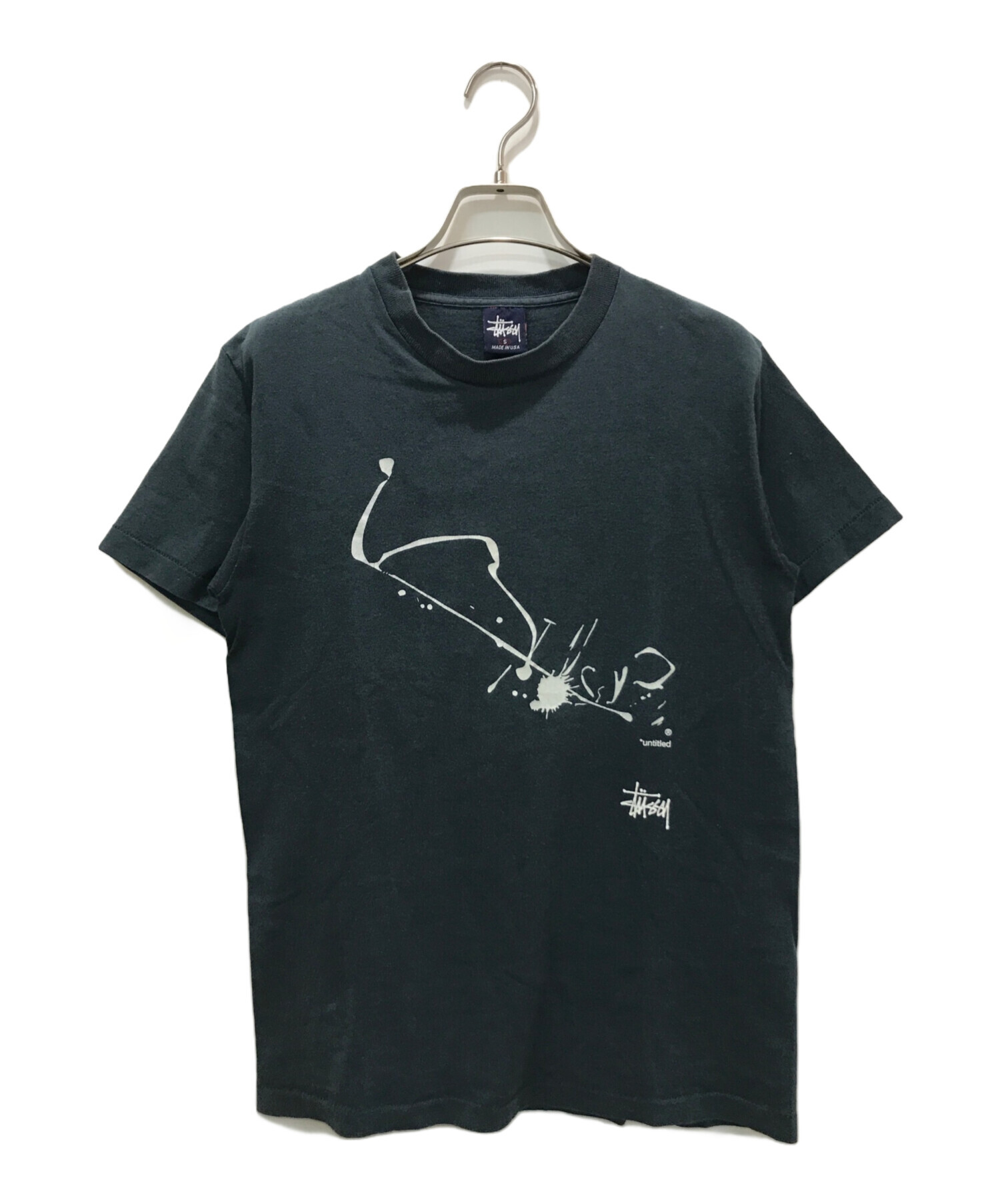 中古・古着通販】stussy (ステューシー) WTAPS (ダブルタップス) 90'SプリントTシャツ ネイビー サイズ:S｜ブランド・古着通販  トレファク公式【TREFAC FASHION】スマホサイト