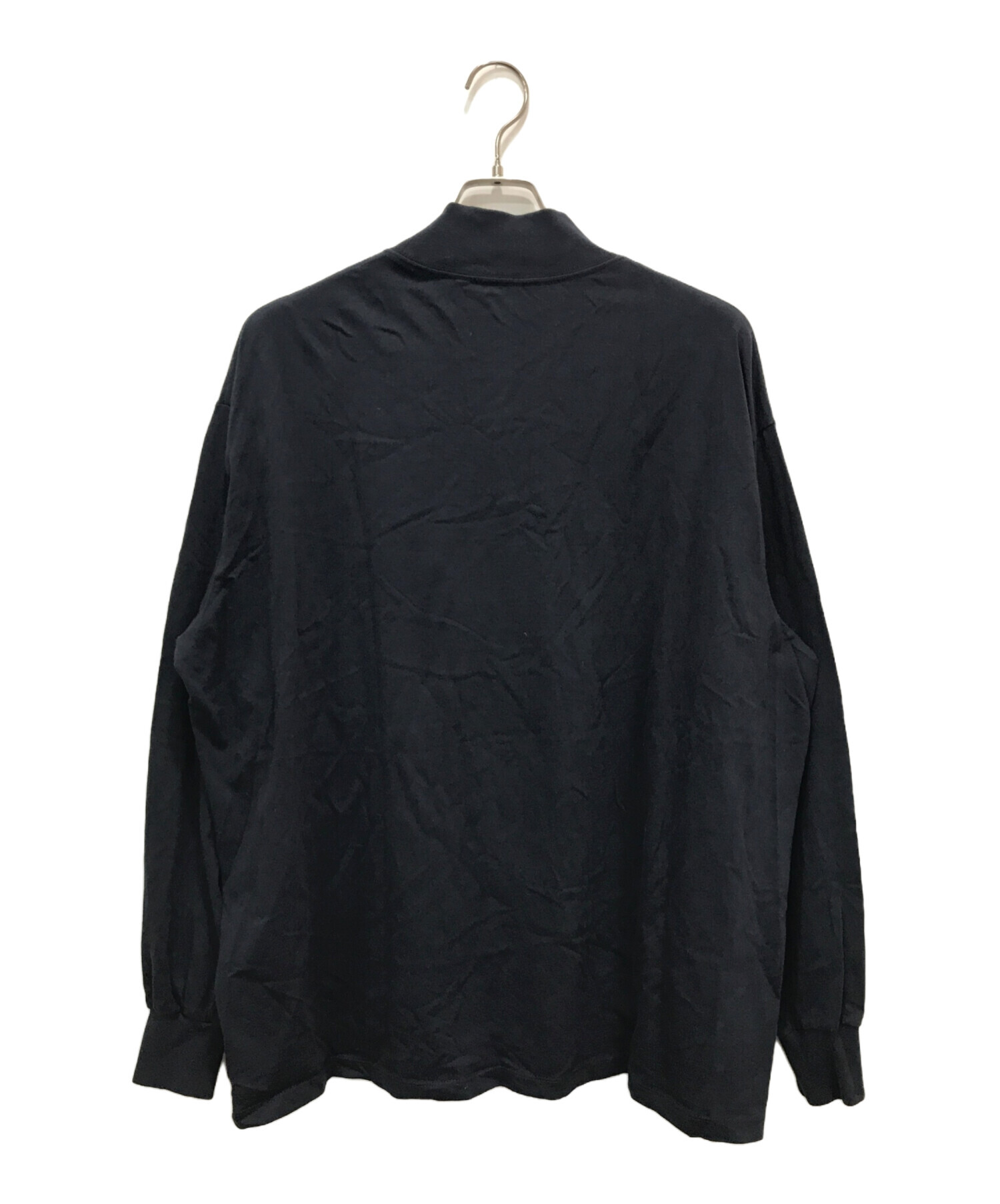 FreshService (フレッシュサービス) OVERSIZED L/S MOCKNECK TEE ネイビー サイズ:L