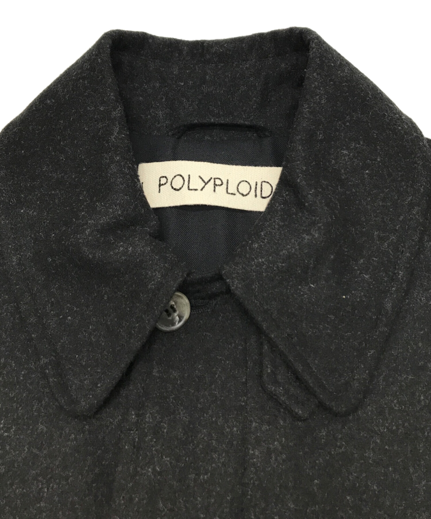 POLYPLOID (ポリプロイド) LONG COAT C ブラック サイズ:1