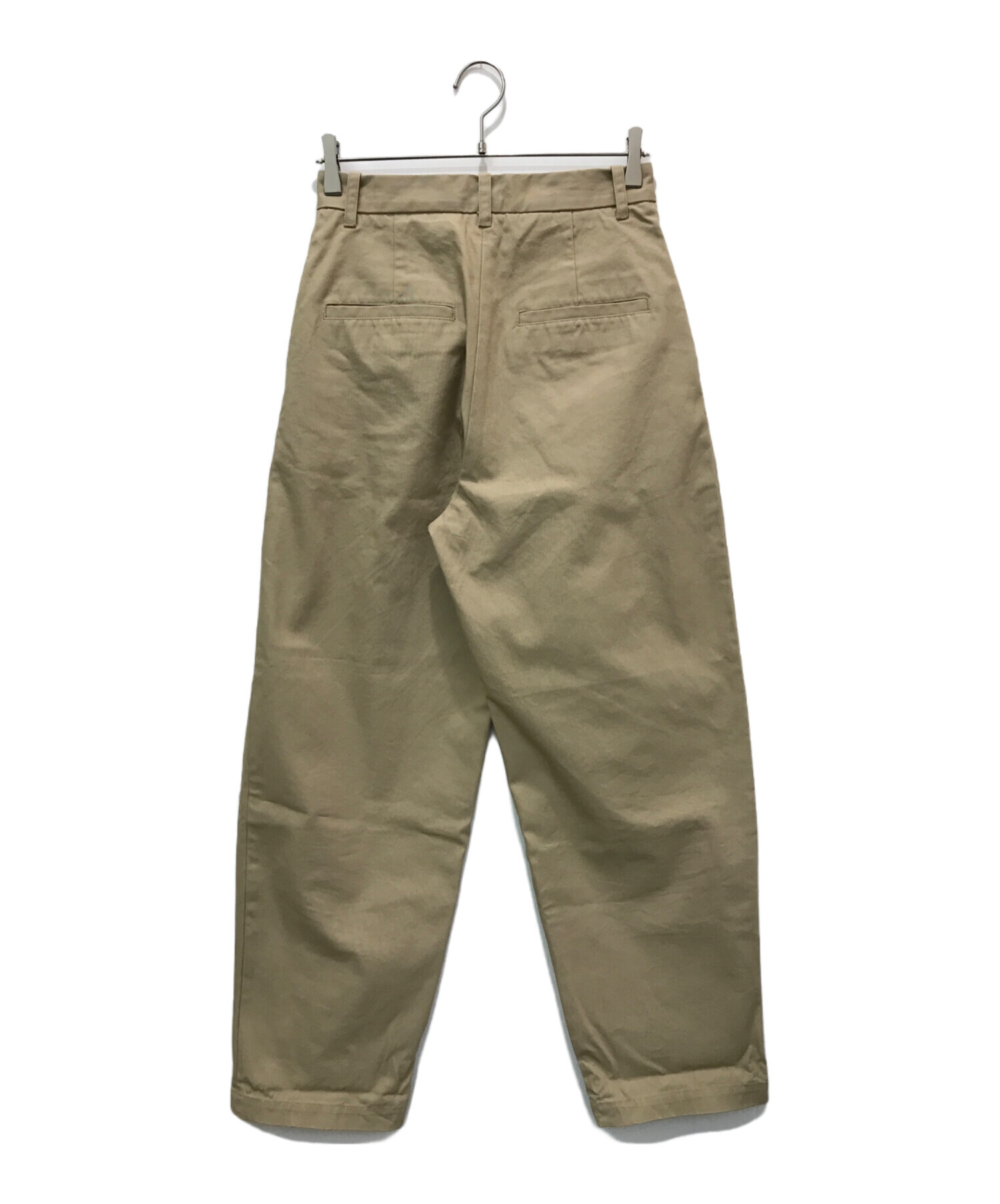 RHC Ron Herman (アールエイチシー ロンハーマン) tuck wide chino pants ベージュ サイズ:S