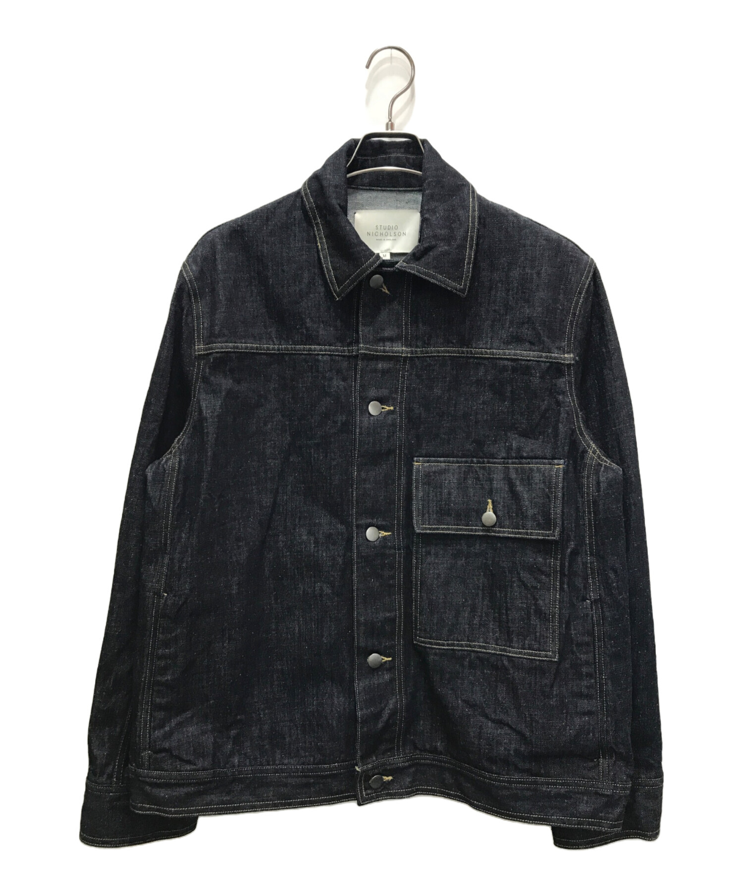 STUDIO NICHOLSON (スタジオニコルソン) LAZAR DENIM JACKET インディゴ サイズ:M