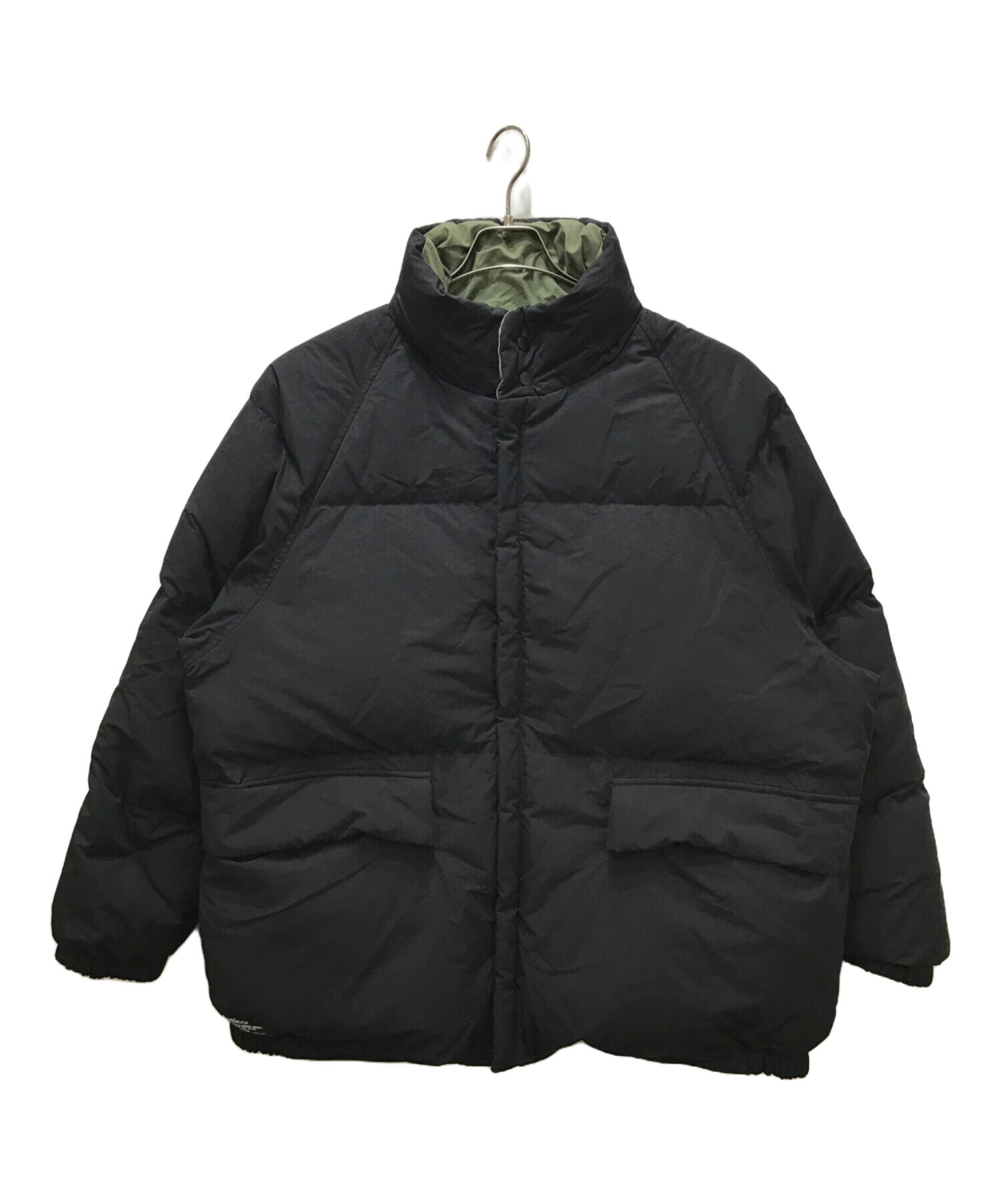 中古・古着通販】FreshService (フレッシュサービス) REVERSIBLE DOWN JACKET ブラック×カーキ  サイズ:L｜ブランド・古着通販 トレファク公式【TREFAC FASHION】スマホサイト