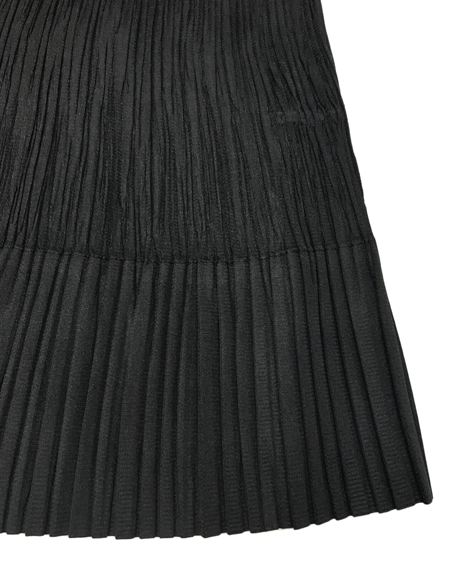 中古・古着通販】PLEATS PLEASE ISSEY MIYAKE (プリーツプリーズ イッセイミヤケ) プリーツカーディガン ブラック  サイズ:3｜ブランド・古着通販 トレファク公式【TREFAC FASHION】スマホサイト