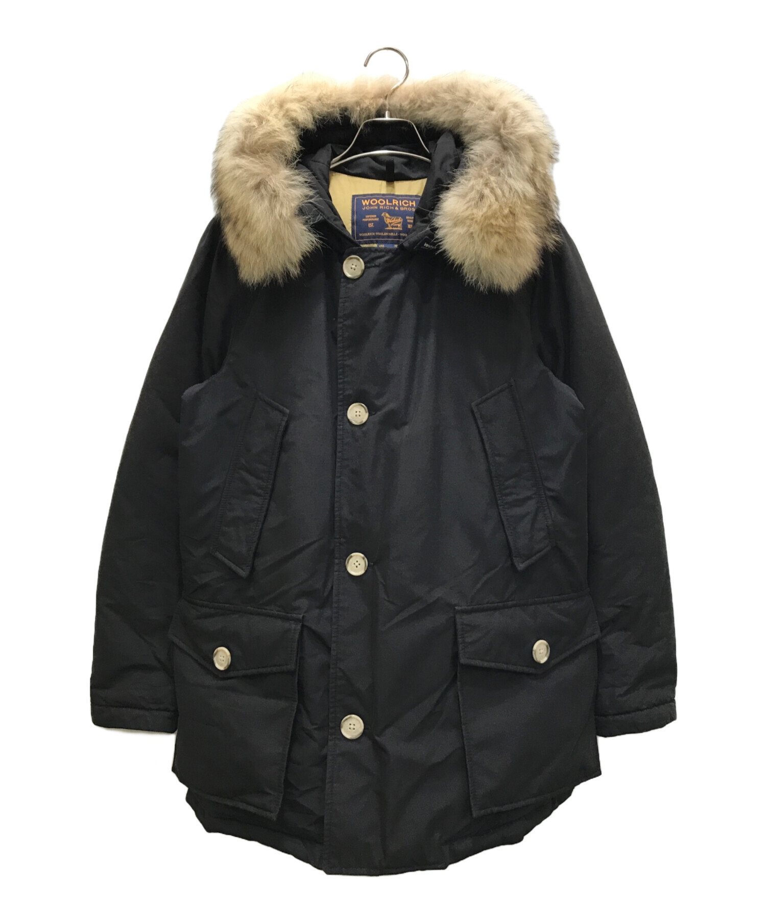 中古・古着通販】WOOLRICH (ウールリッチ) ARCTIC PARKA ブラック サイズ:XS｜ブランド・古着通販 トレファク公式【TREFAC  FASHION】スマホサイト