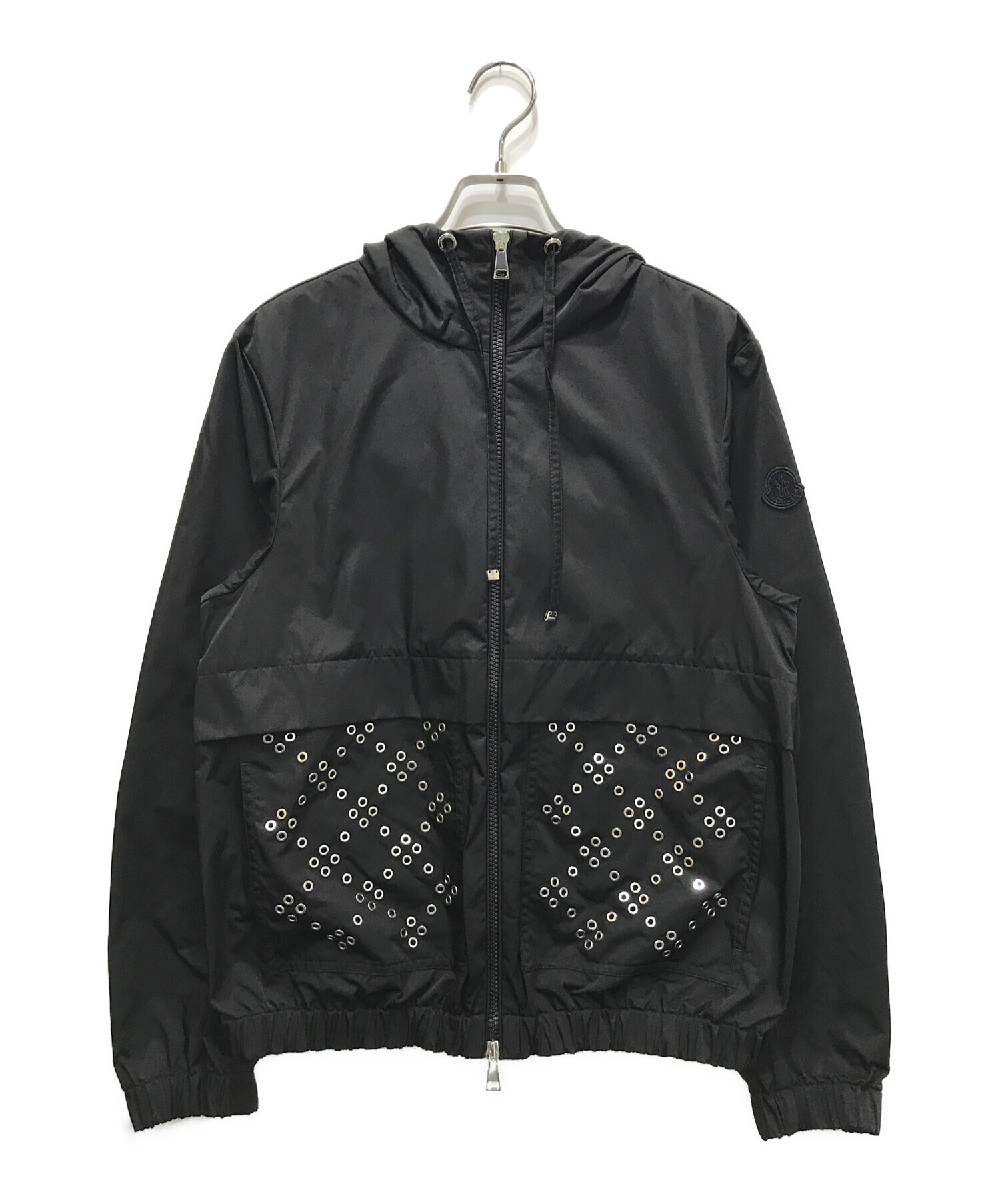 中古・古着通販】MONCLER (モンクレール) ナイロンジャケット ブラック サイズ:1｜ブランド・古着通販 トレファク公式【TREFAC  FASHION】スマホサイト