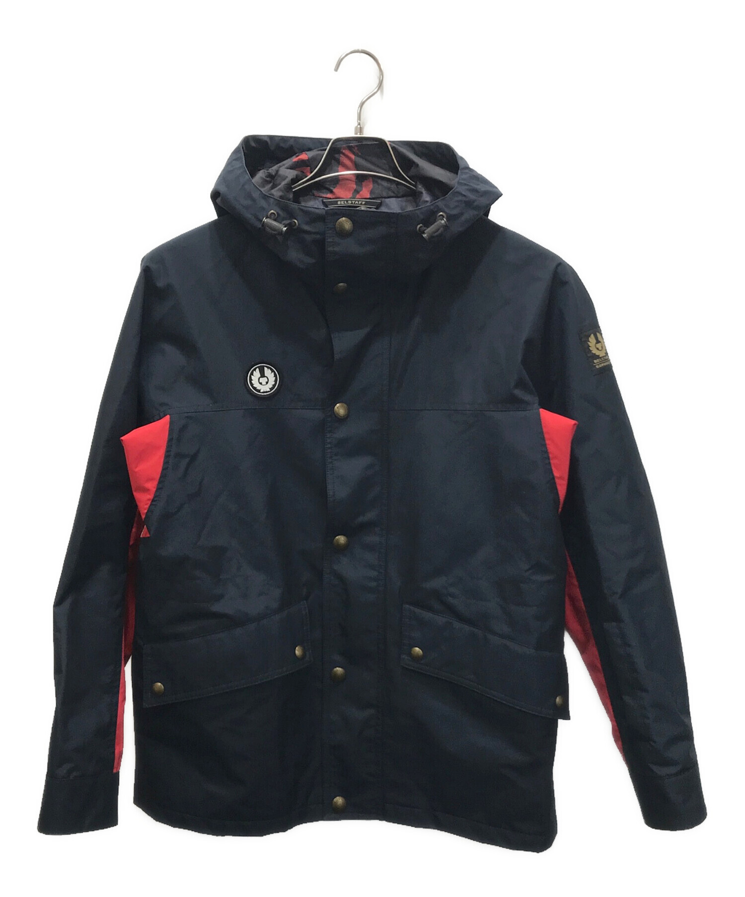 中古・古着通販】BELSTAFF (ベルスタッフ) SOPHNET. (ソフネット) フーデッドジャケット ネイビー サイズ:44｜ブランド・古着通販  トレファク公式【TREFAC FASHION】スマホサイト