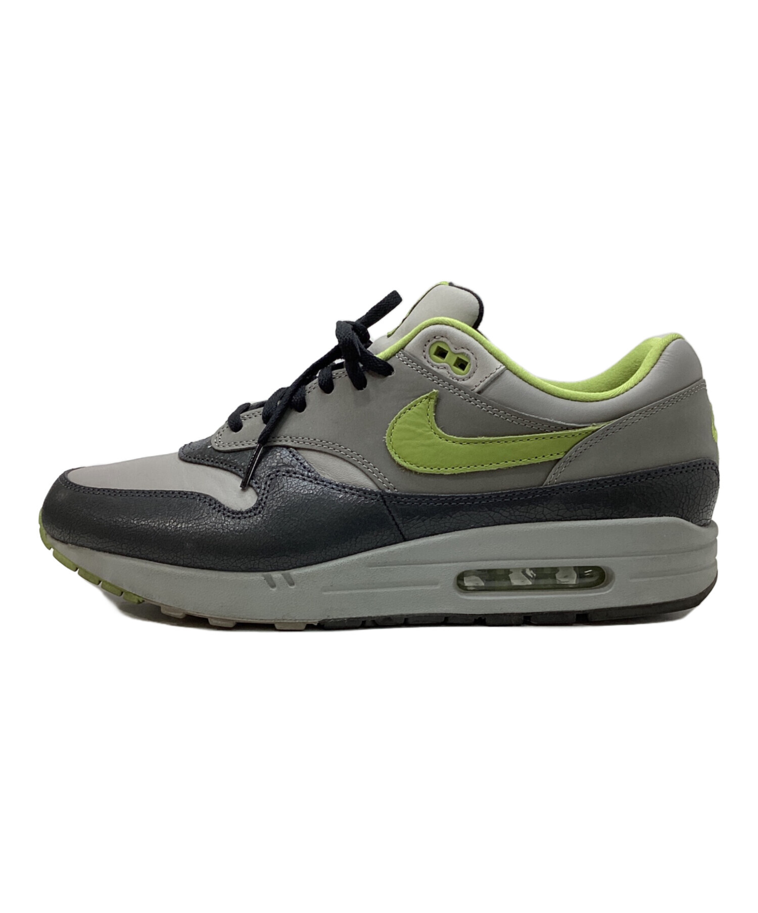 中古・古着通販】NIKE (ナイキ) HUF (ハフ) Air Max 1 Anthracite and Medium Grey グレー×グリーン  サイズ:30cm｜ブランド・古着通販 トレファク公式【TREFAC FASHION】スマホサイト