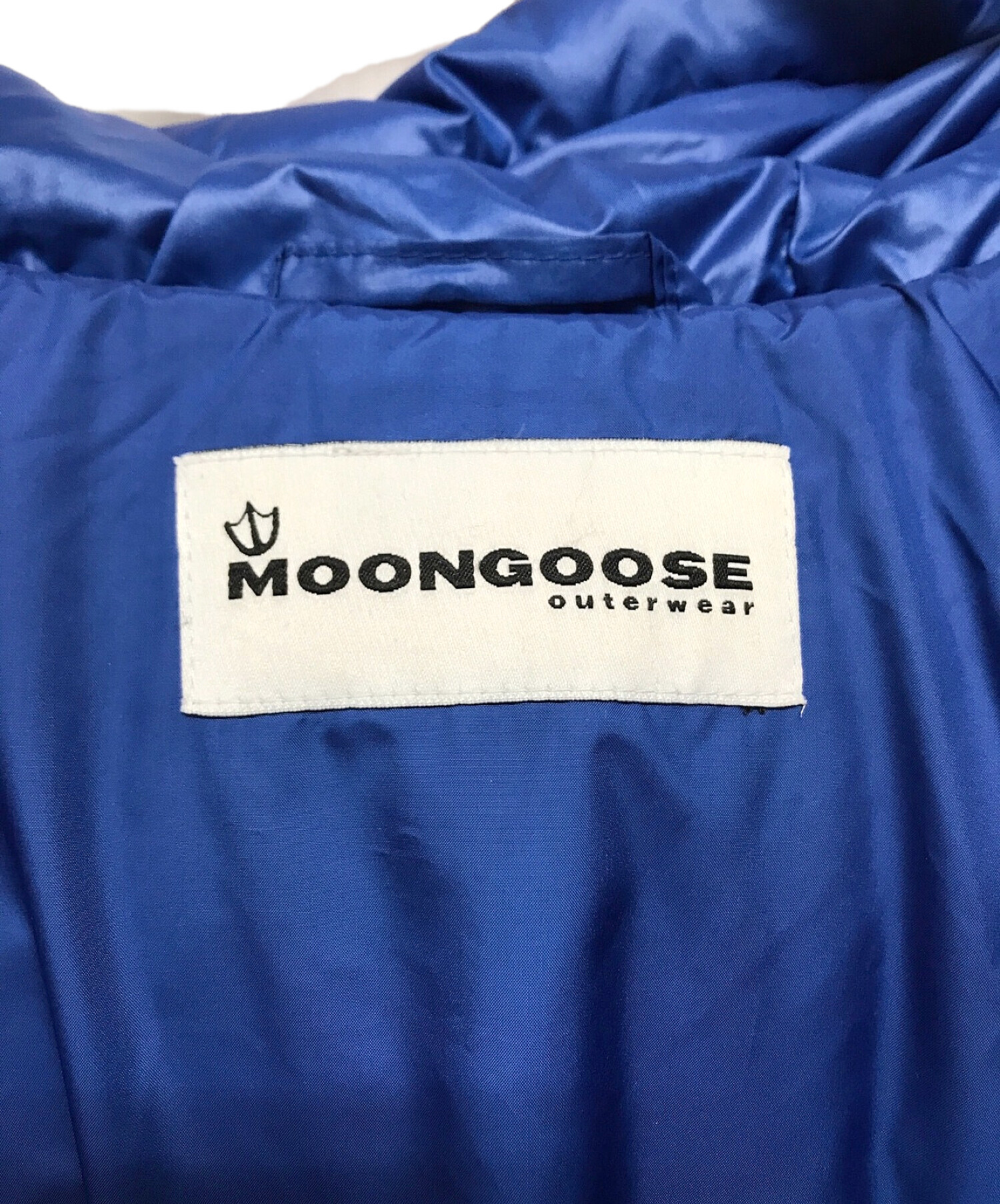 MOONGOOSE (ムーングース) ダウンジャケット ブルー サイズ:S