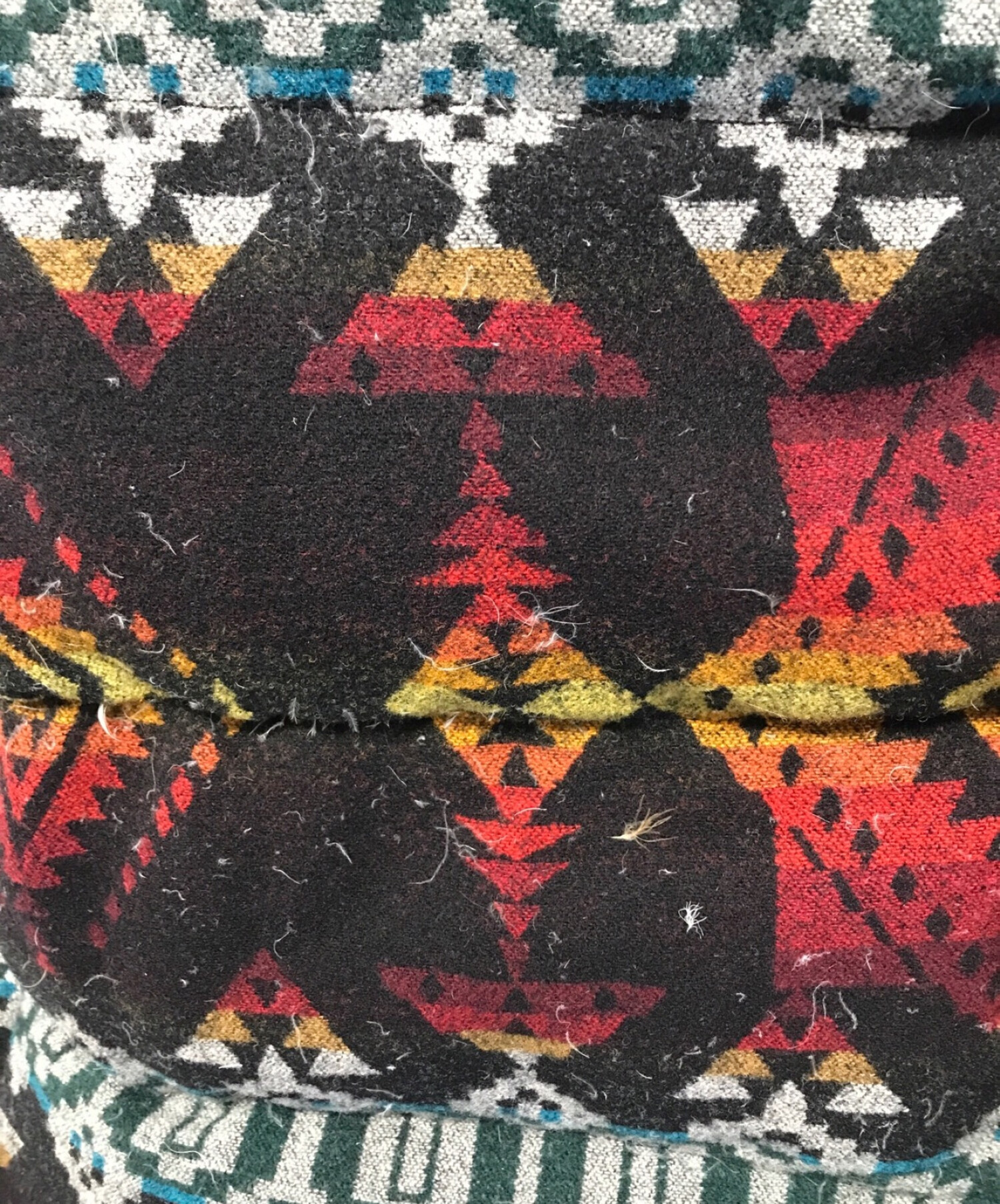 NANGA × URBAN RESEARCH DOORS × Pendleton (ナンガ × アーバンリサーチ × ペンドルトン) ダウンジャケット  ブラック サイズ:36