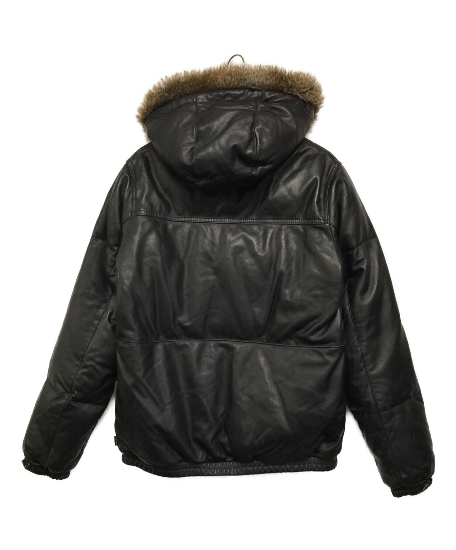 中古・古着通販】SUPREME (シュプリーム) LEATHER DOWN JACKET