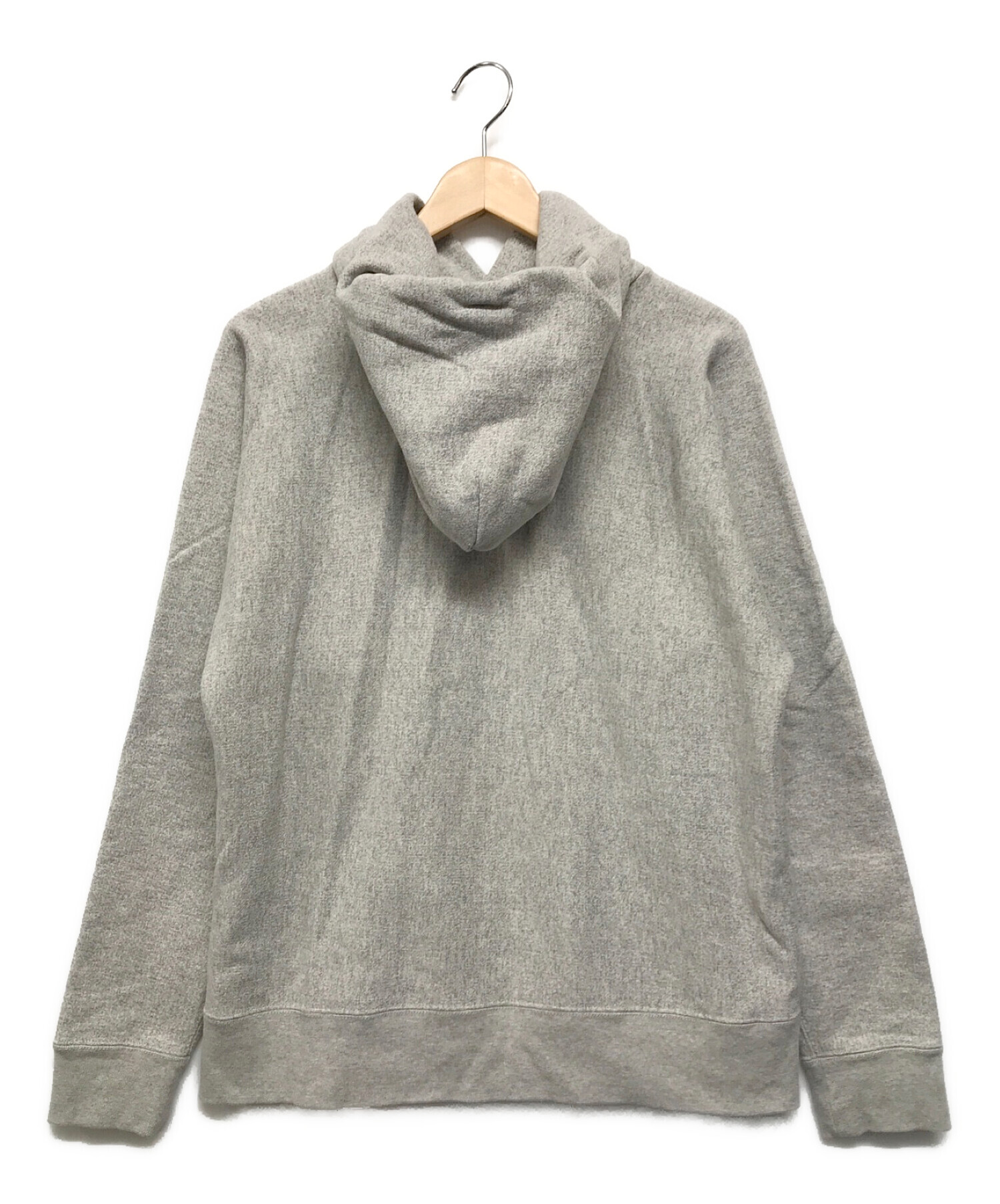 BATONER (バトナー) LOOPWHEEL KNITYARN HOODIE グレー サイズ:2