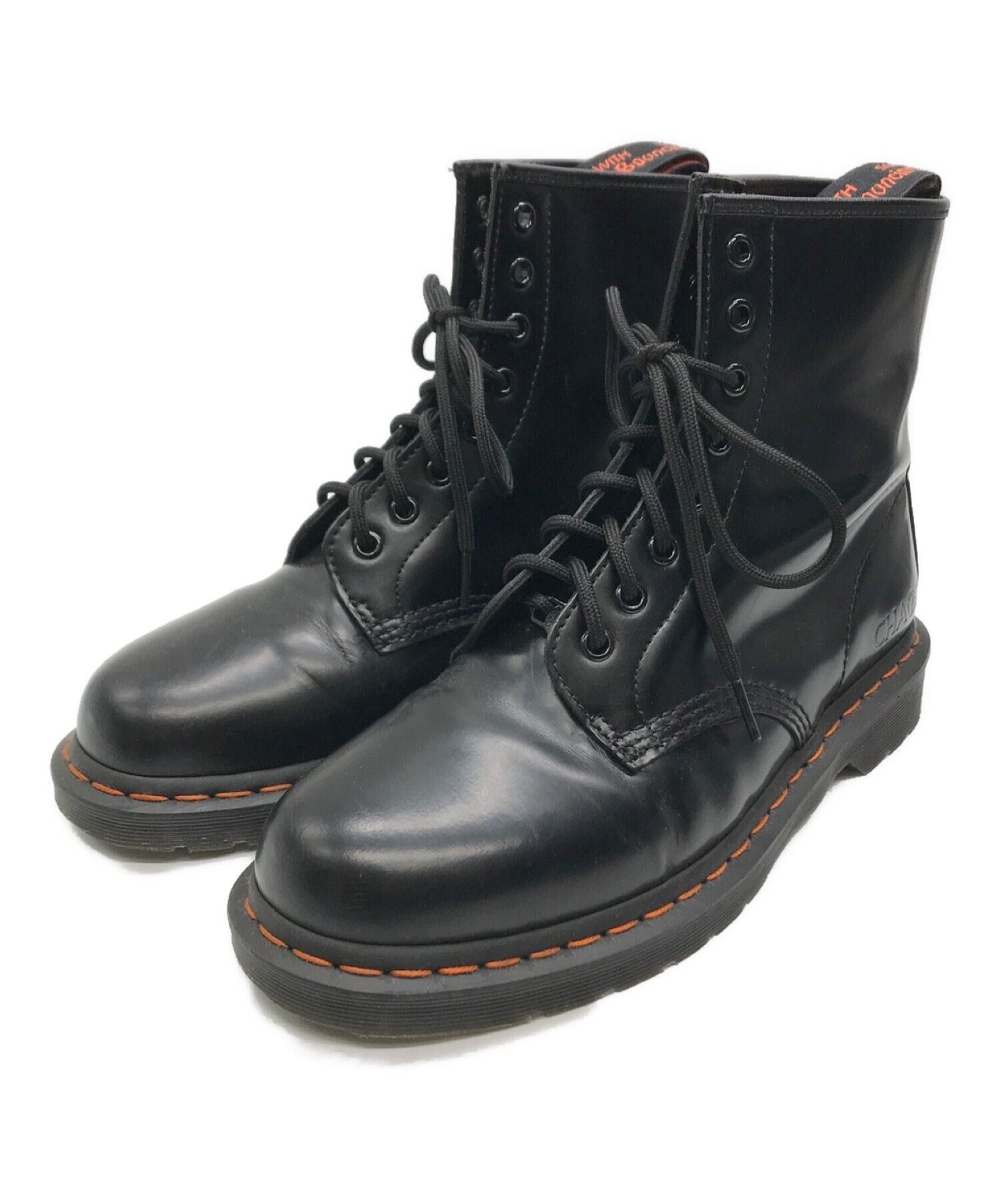 Dr.Martens×BEAMS (ドクターマーチン×ビームス) 8ホールブーツ ブラック サイズ:42