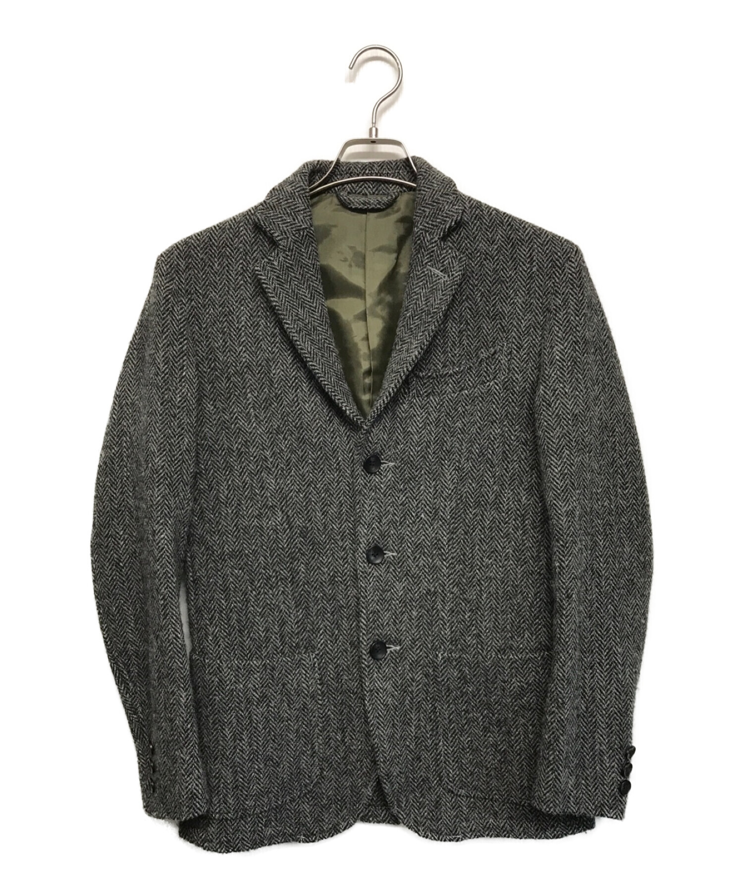 Harris Tweed ×FREAK'S STORE (ハリスツイード×フリークスストア) 3ピーススーツ グレー サイズ:SIZE S