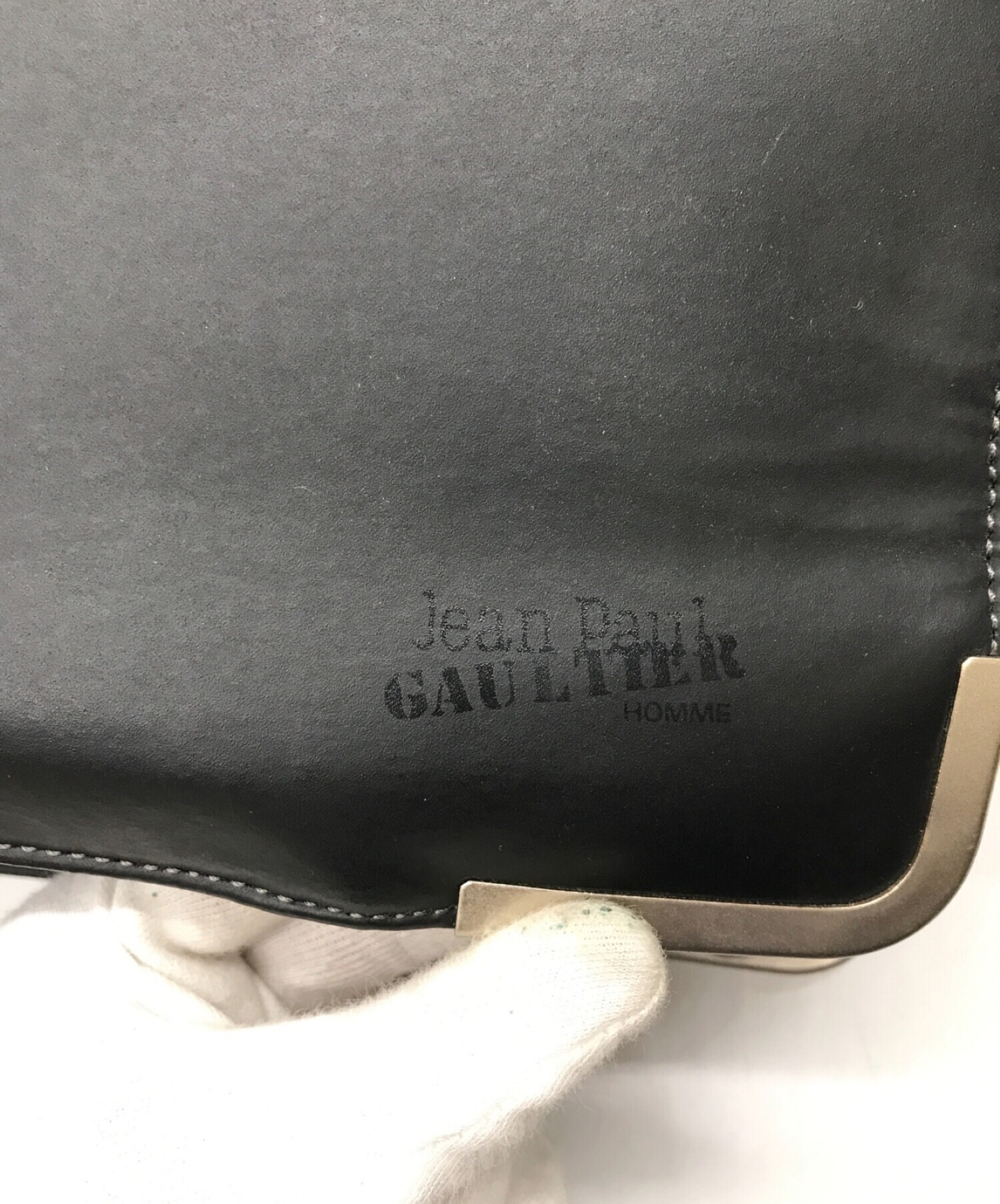 未使用】Jean Paul GAUTLTIER クラッチバッグ 布 箱付き-